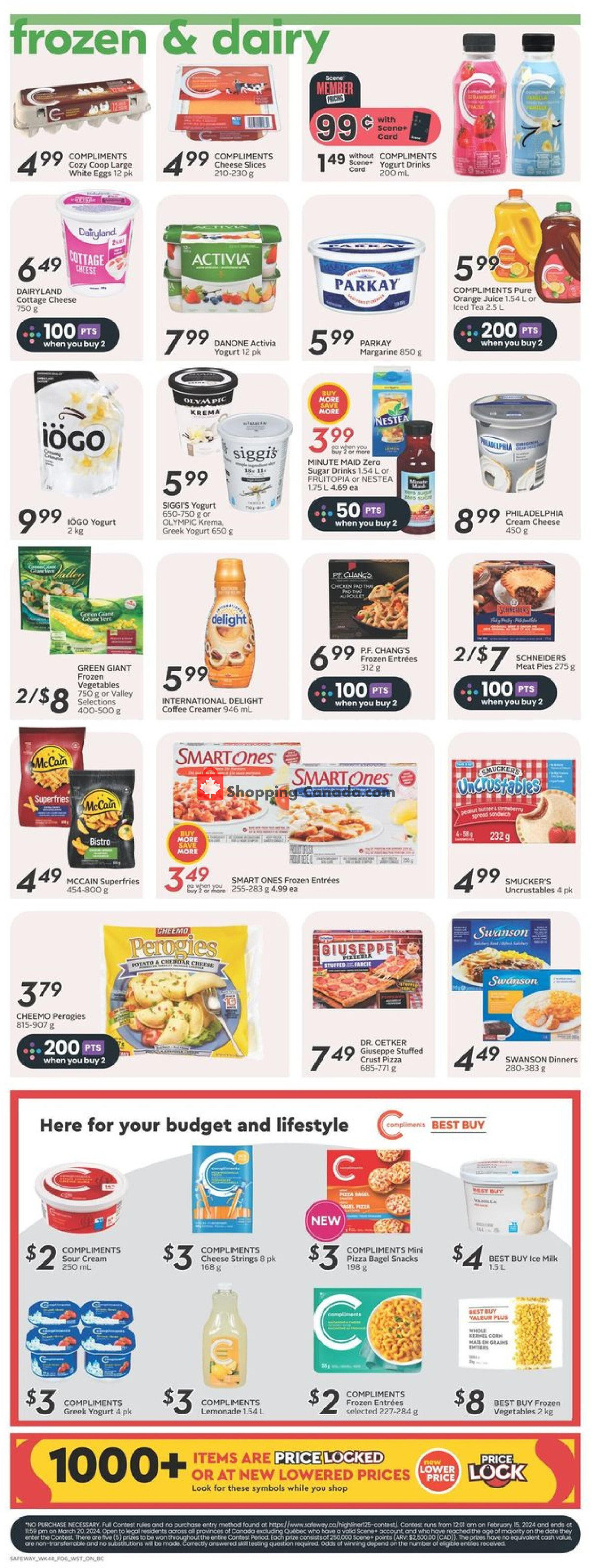 Safeway flyer from Thursday February 29, 2024 to Wednesday March 6, 2024 - page 15
