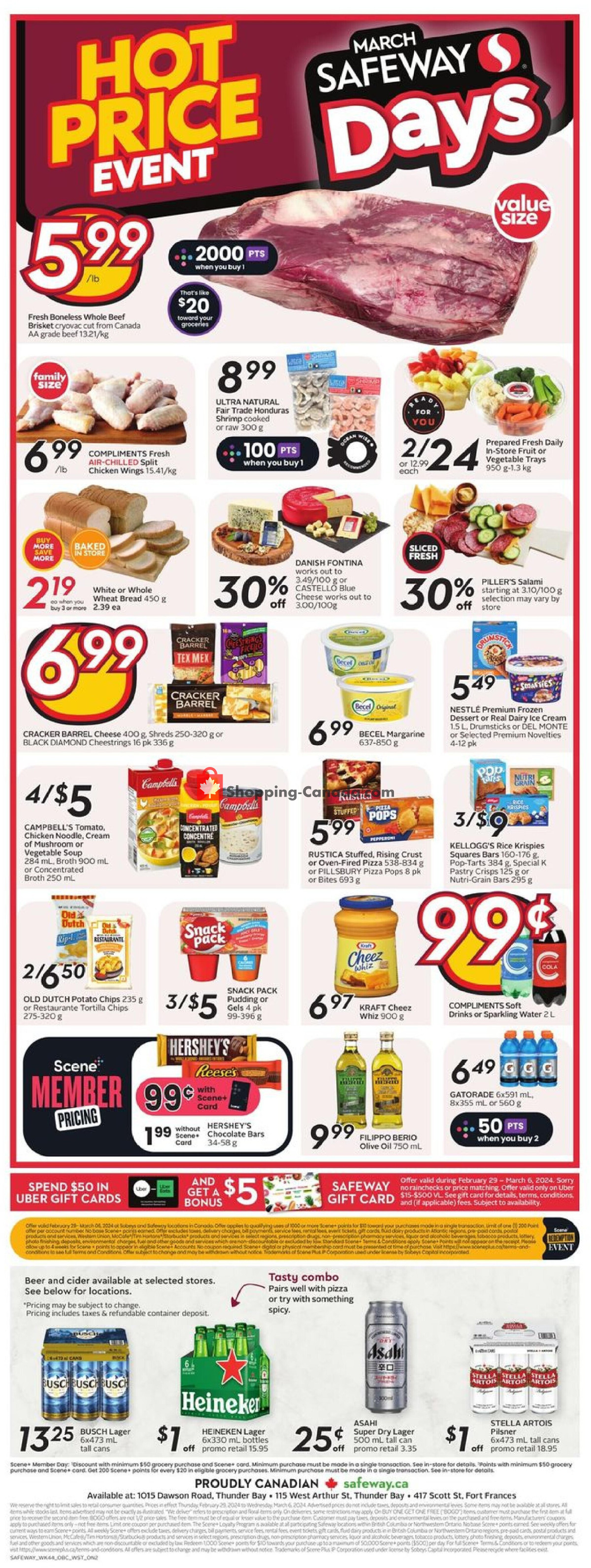 Safeway flyer from Thursday February 29, 2024 to Wednesday March 6, 2024 - page 4