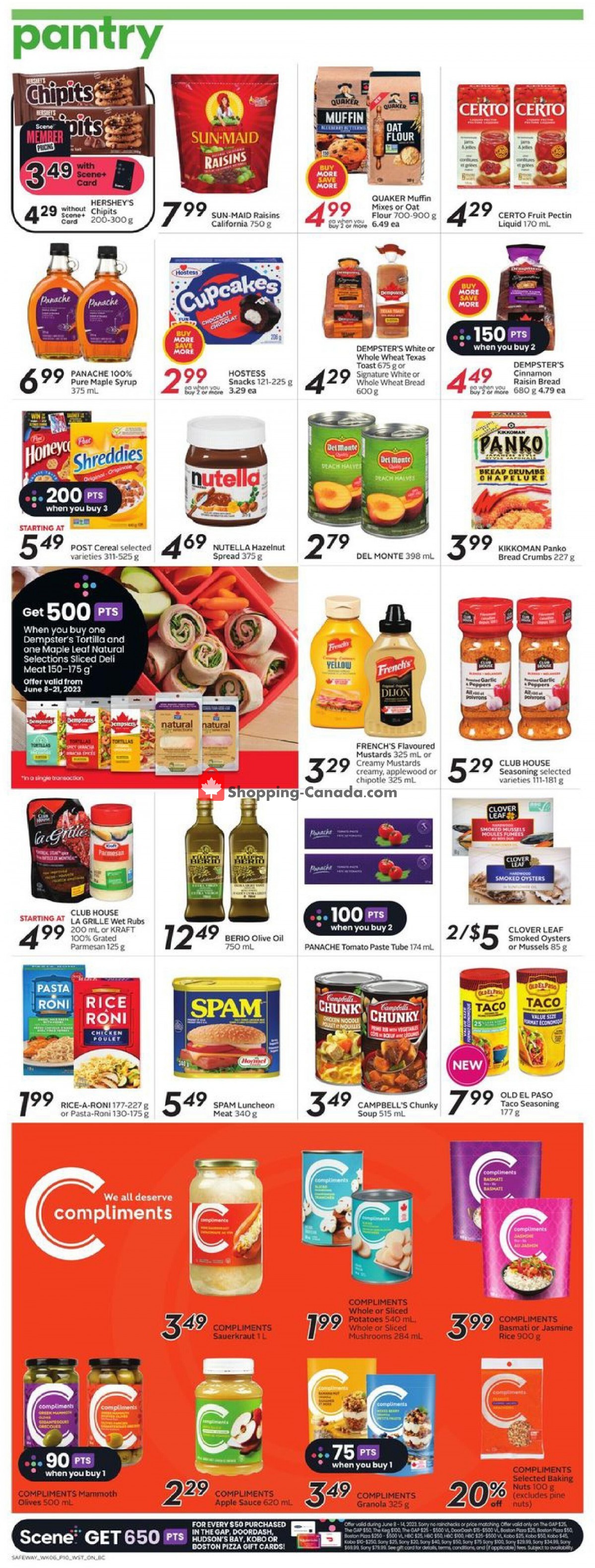 Safeway flyer from Thursday June 8, 2023 to Wednesday June 14, 2023 - page 15