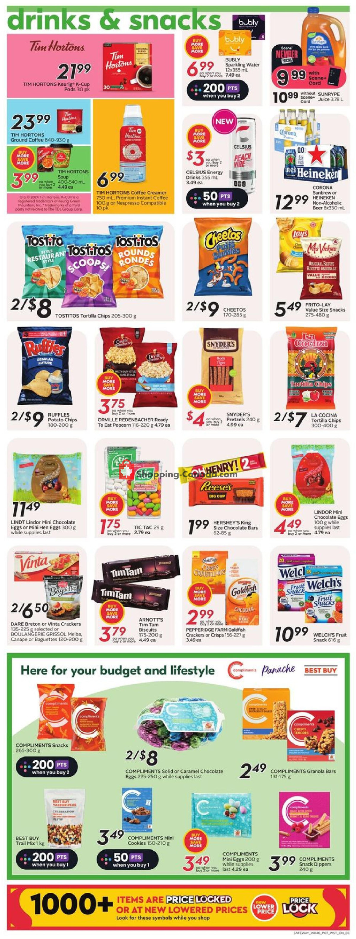 Safeway flyer from Thursday March 14, 2024 to Wednesday March 20, 2024 - page 18