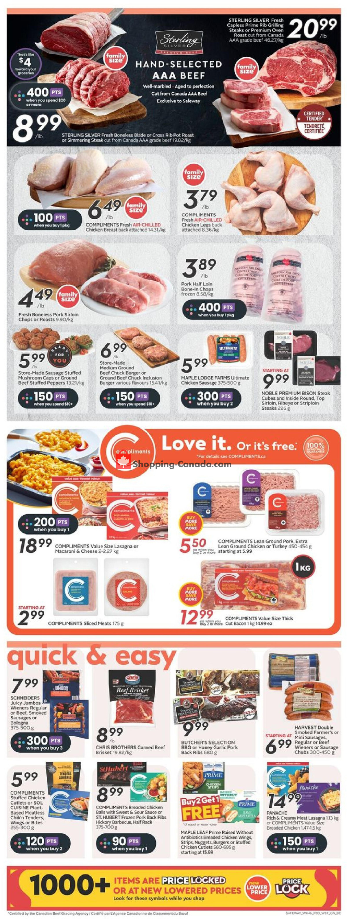 Safeway flyer from Thursday March 14, 2024 to Wednesday March 20, 2024 - page 9