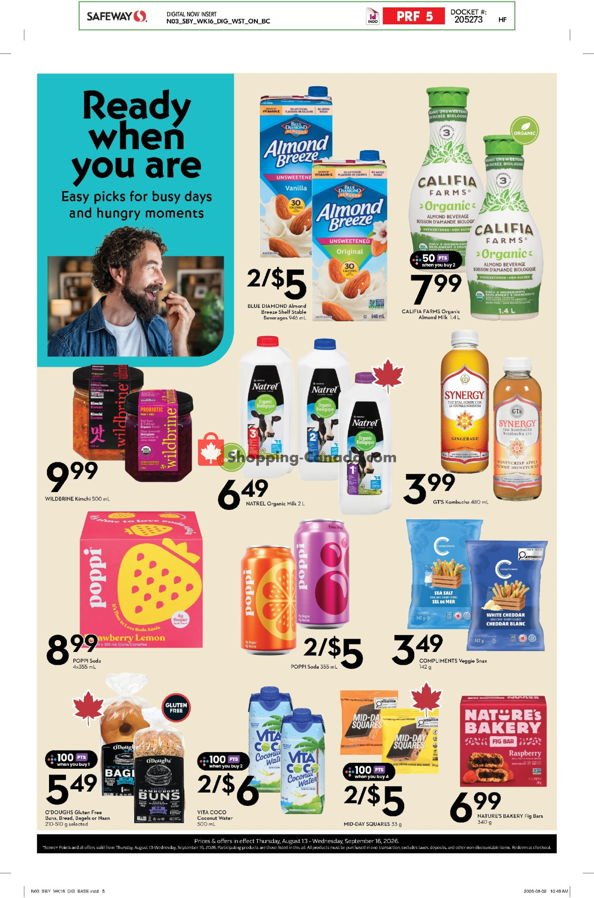 Safeway flyer from Thursday August 13, 2026 to Wednesday September 16, 2026 - page 3
