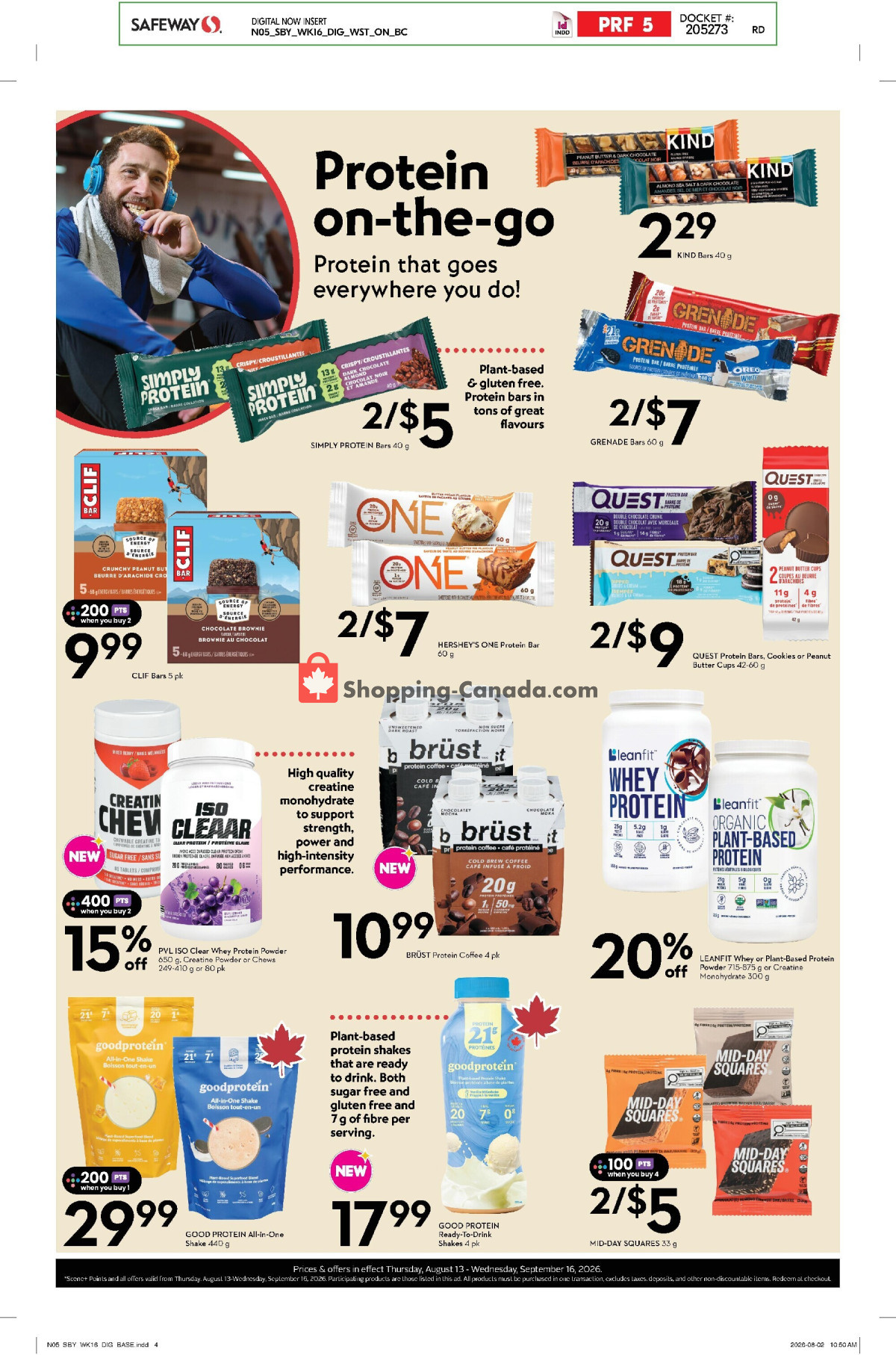 Safeway flyer from Thursday August 13, 2026 to Wednesday September 16, 2026 - page 5