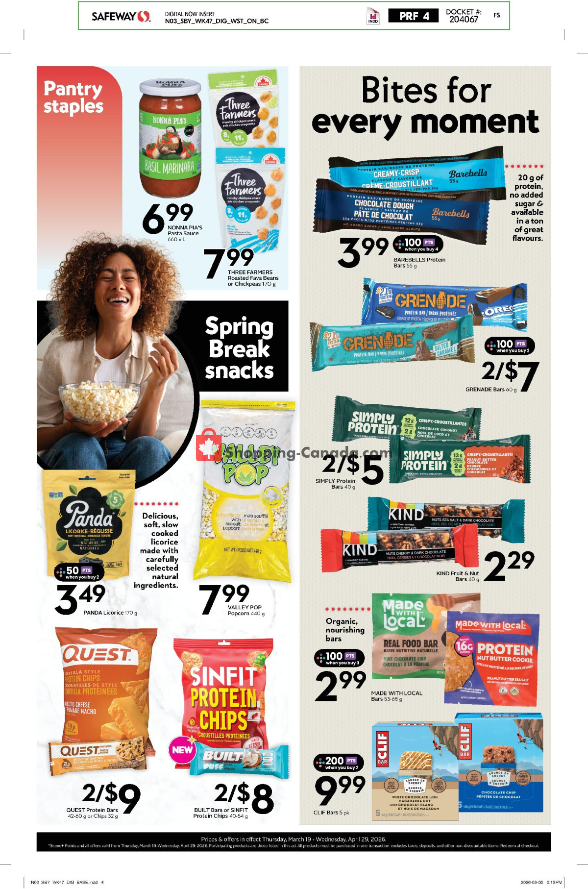 Safeway flyer from Thursday March 19, 2026 to Wednesday April 29, 2026 - page 3
