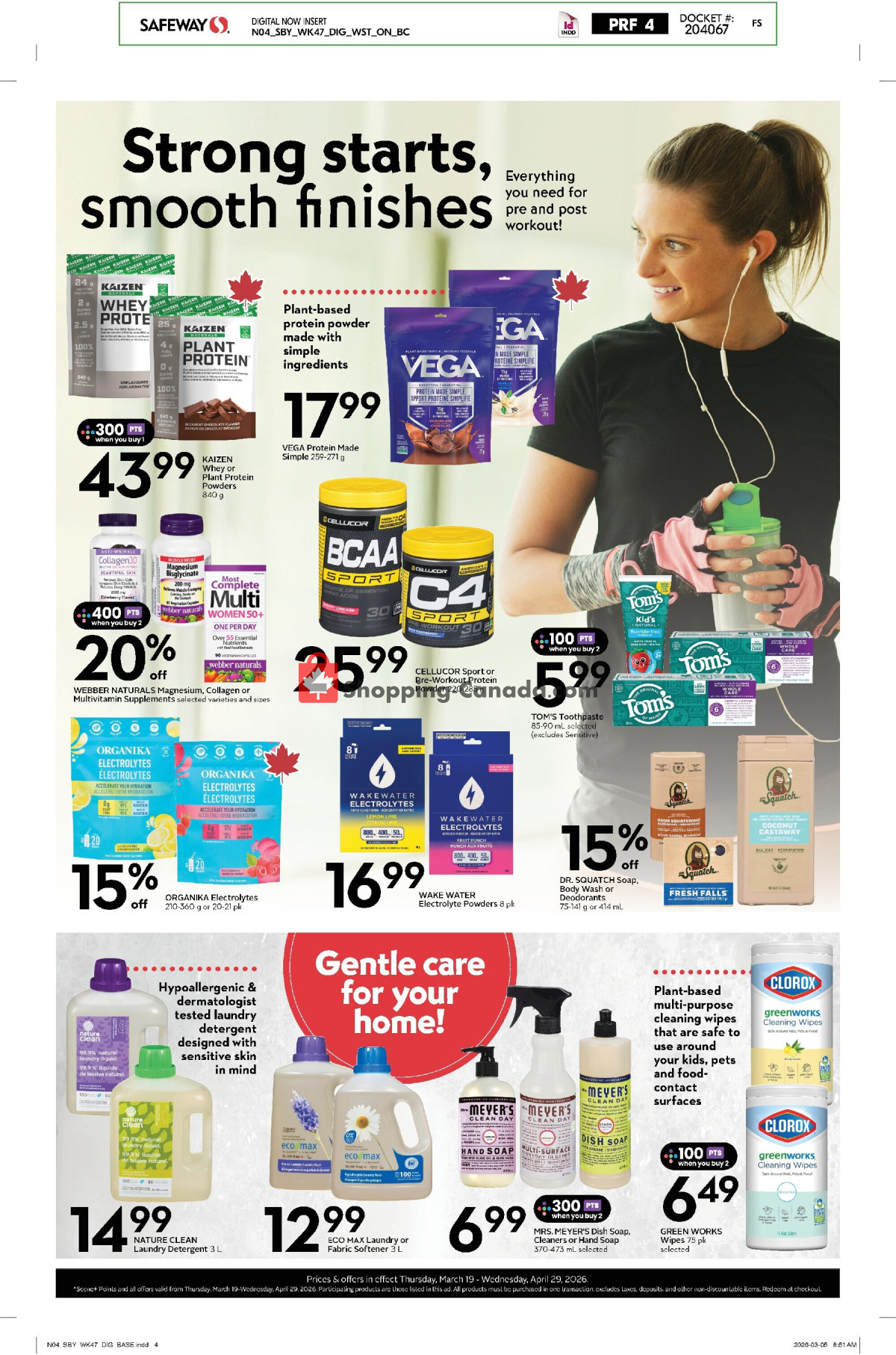 Safeway flyer from Thursday March 19, 2026 to Wednesday April 29, 2026 - page 4