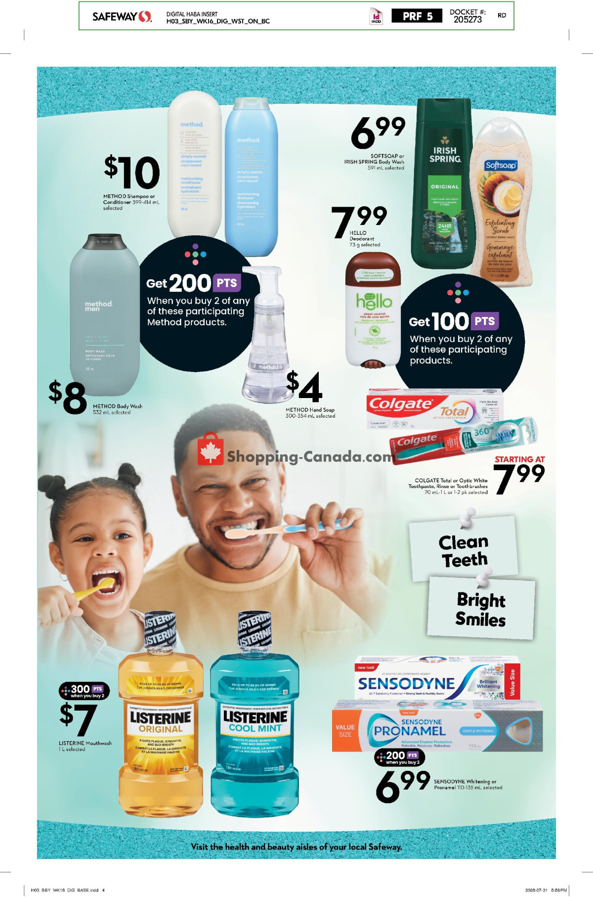 Safeway flyer from Thursday August 13, 2026 to Wednesday September 16, 2026 - page 4