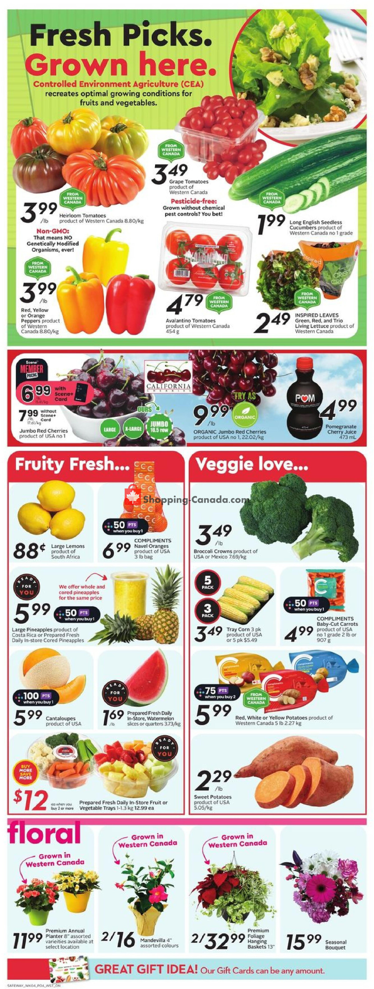 Safeway flyer from Thursday May 23, 2024 to Wednesday May 29, 2024 - page 8