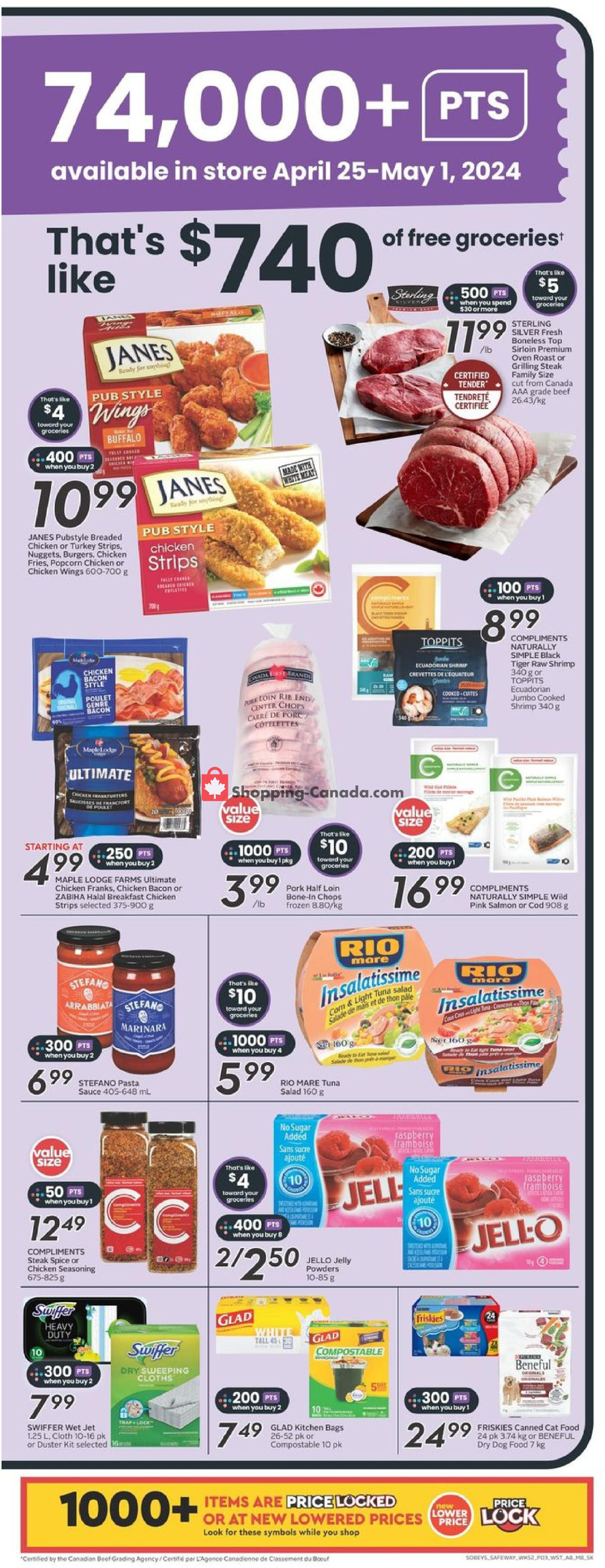 Safeway flyer from Thursday April 25, 2024 to Wednesday May 1, 2024 - page 9