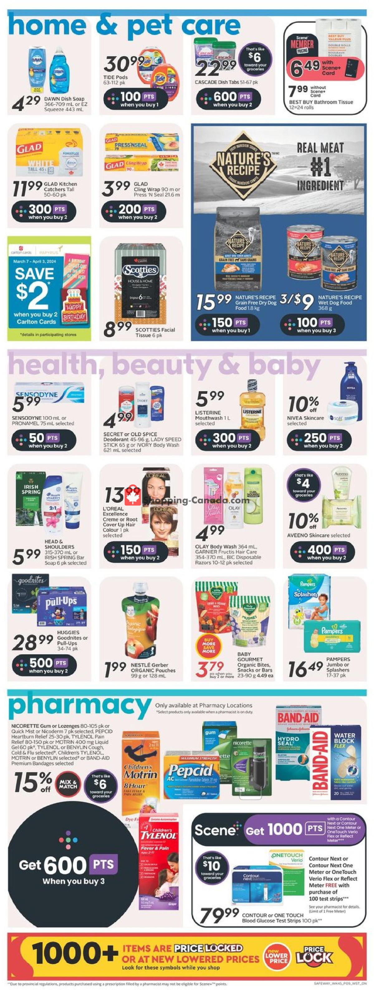 Safeway flyer from Thursday March 7, 2024 to Wednesday March 13, 2024 - page 21