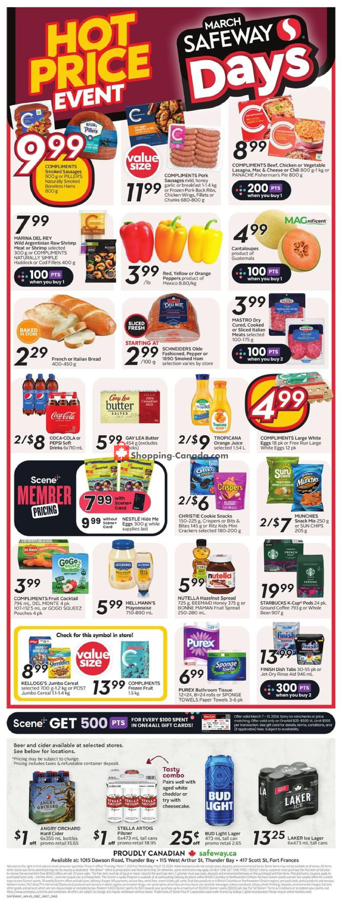 Safeway flyer from Thursday March 7, 2024 to Wednesday March 13, 2024 - page 4