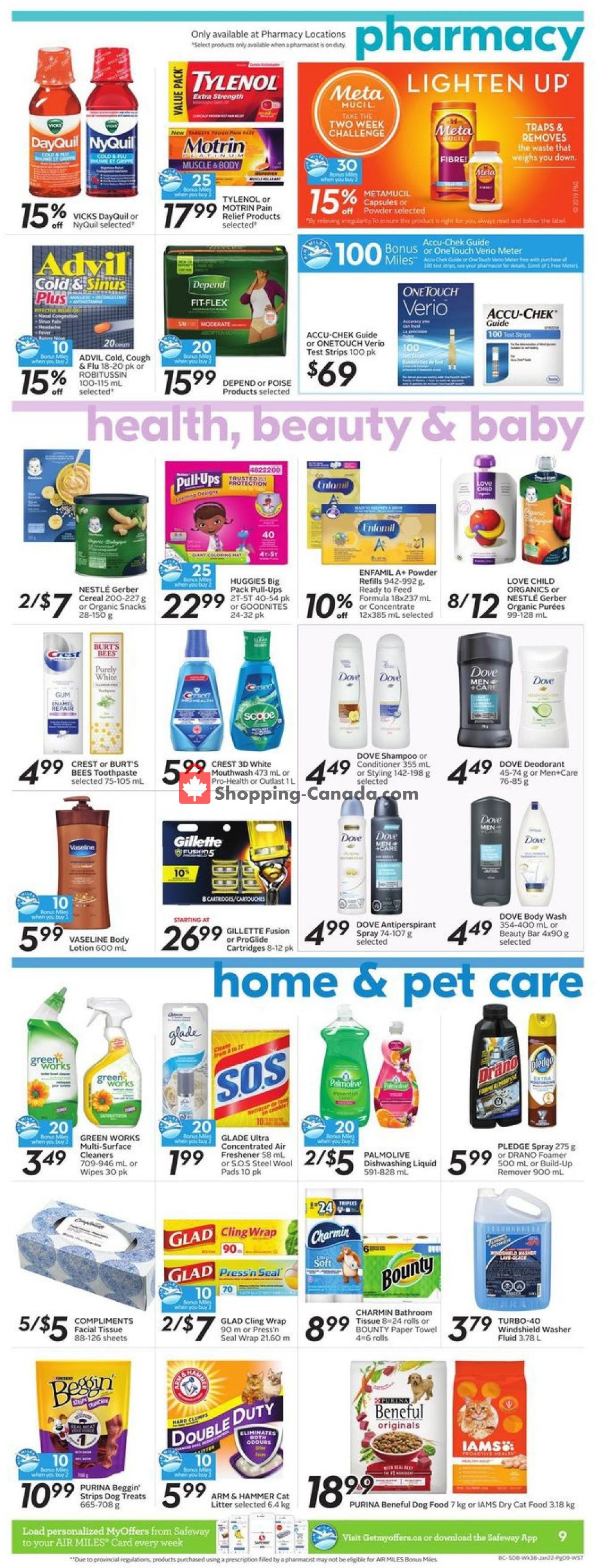 Safeway flyer from Thursday January 16, 2020 to Wednesday January 22, 2020 - page 14