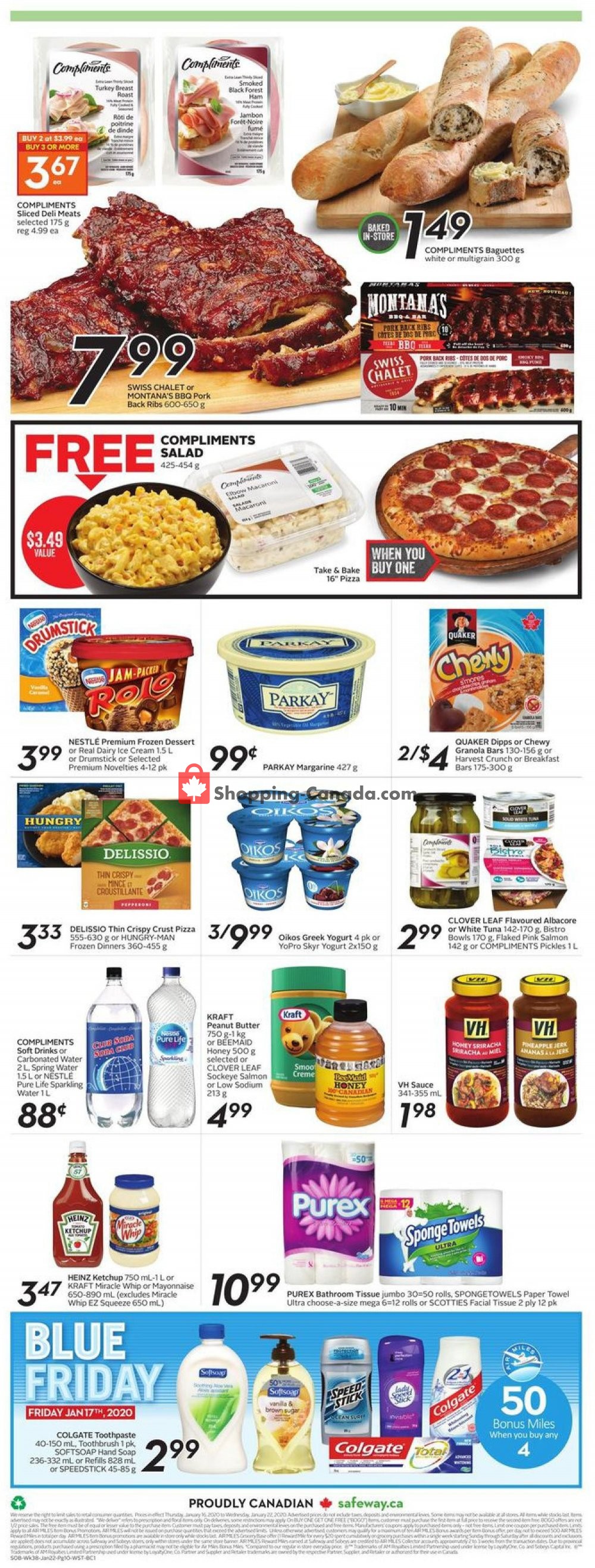 Safeway flyer from Thursday January 16, 2020 to Wednesday January 22, 2020 - page 15