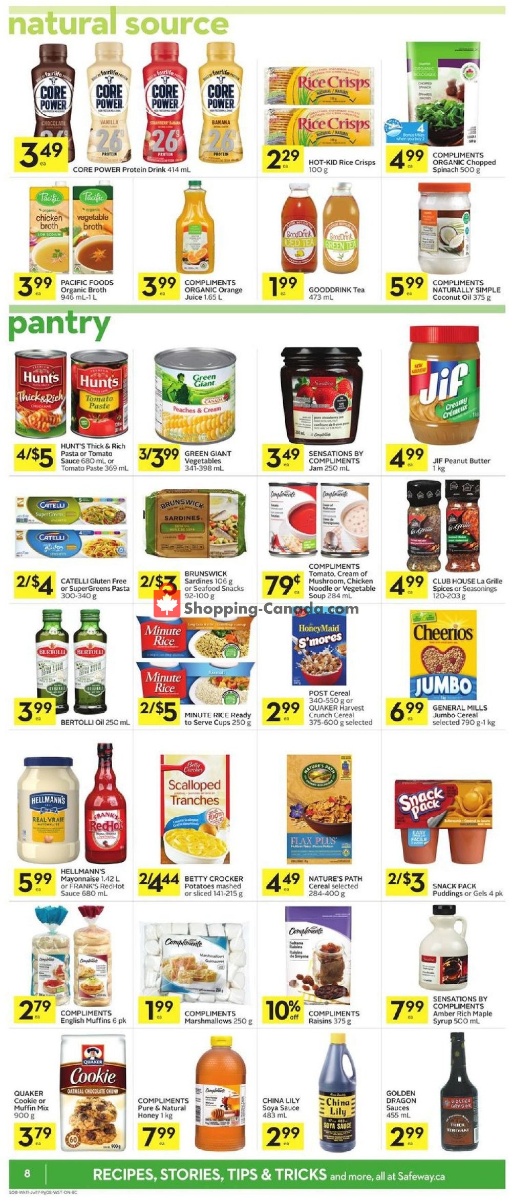 Safeway flyer from Thursday July 11, 2019 to Wednesday July 17, 2019 - page 10