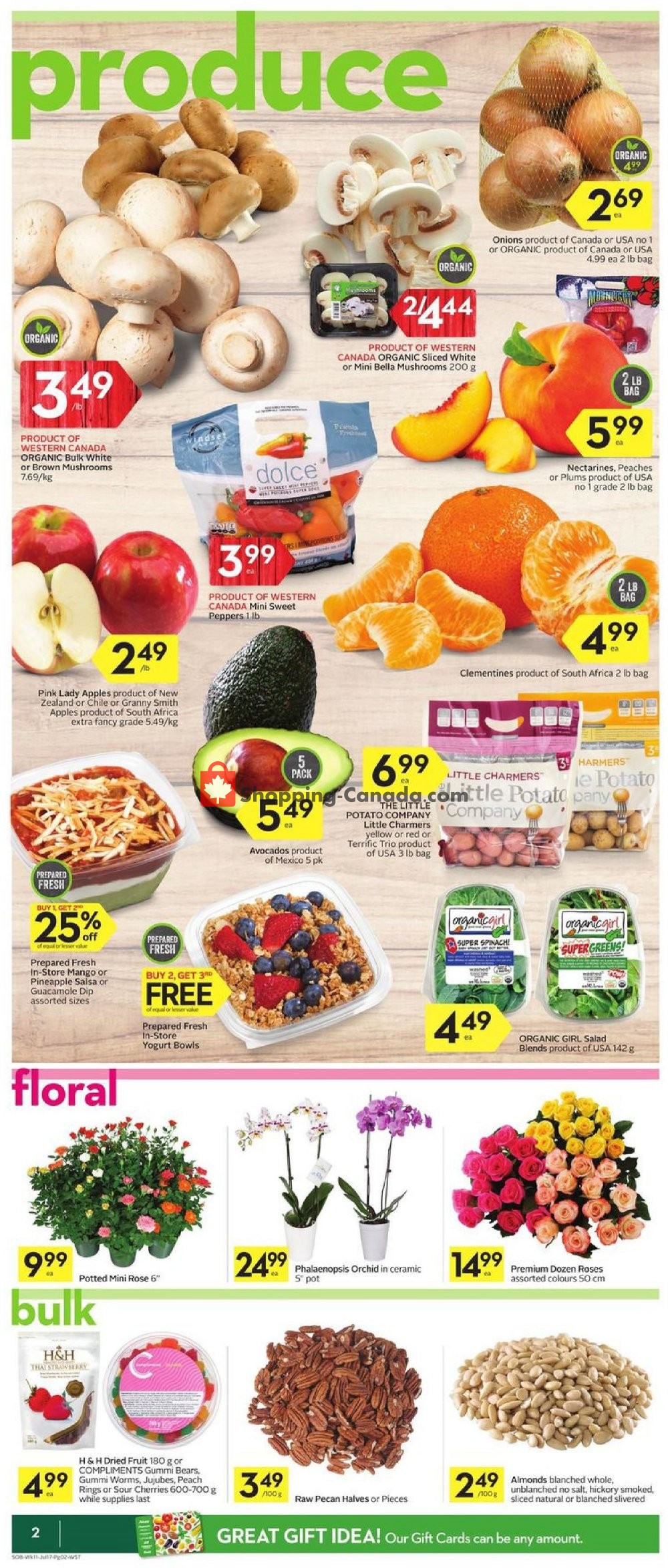 Safeway flyer from Thursday July 11, 2019 to Wednesday July 17, 2019 - page 2