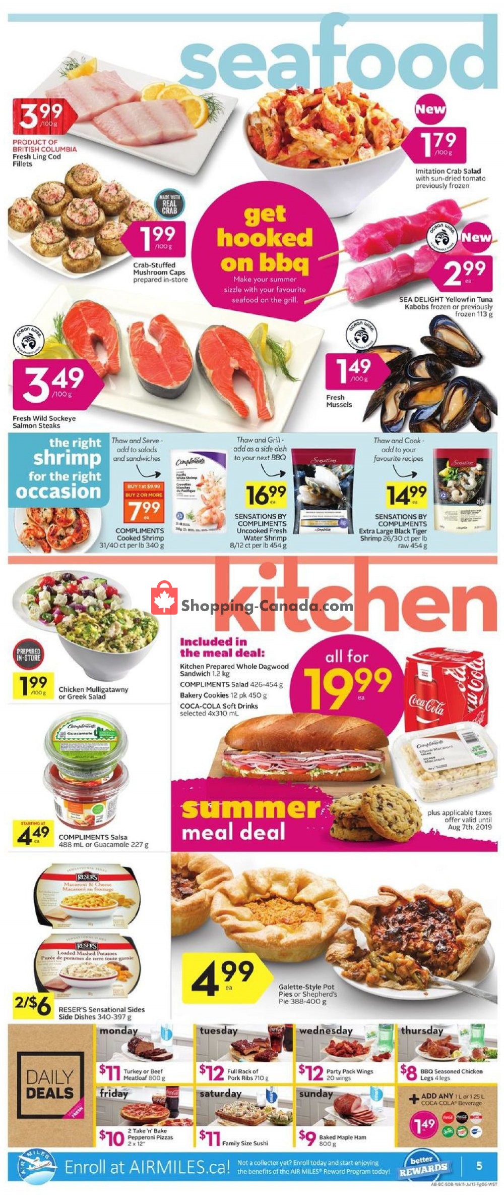 Safeway flyer from Thursday July 11, 2019 to Wednesday July 17, 2019 - page 7