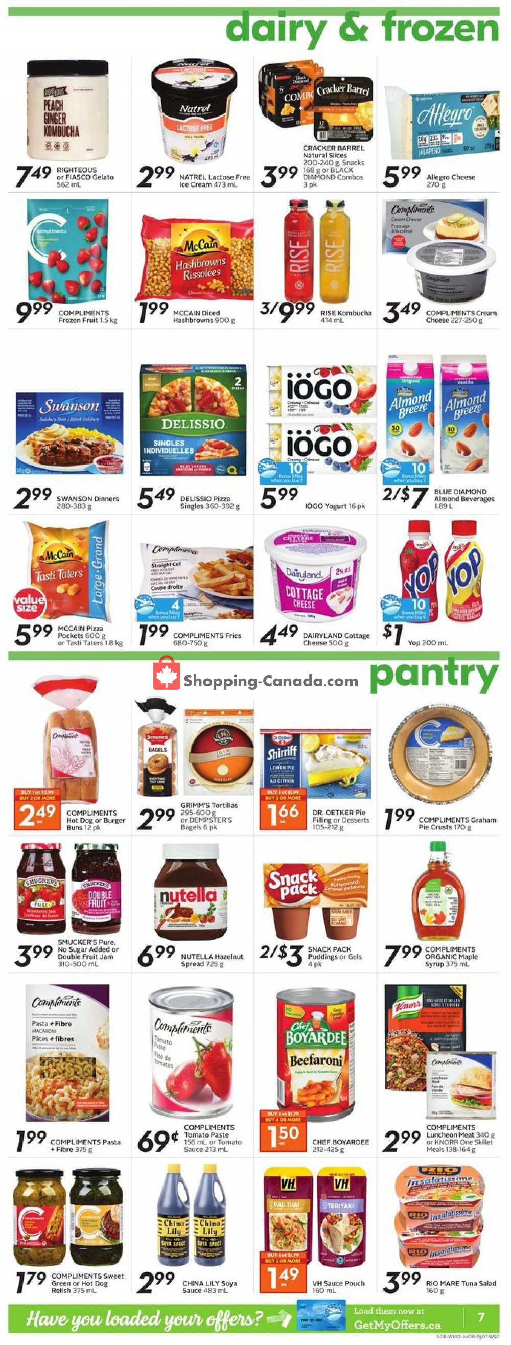 Safeway flyer from Thursday July 2, 2020 to Wednesday July 8, 2020 - page 13
