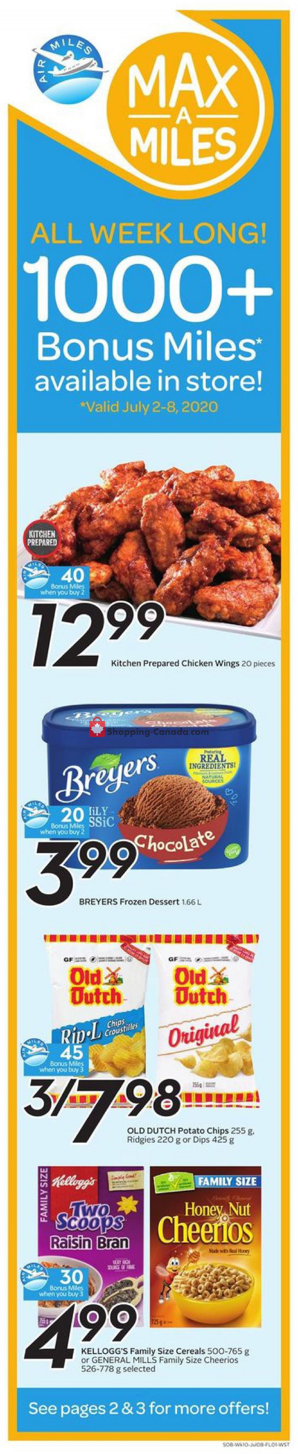 Safeway flyer from Thursday July 2, 2020 to Wednesday July 8, 2020 - page 2