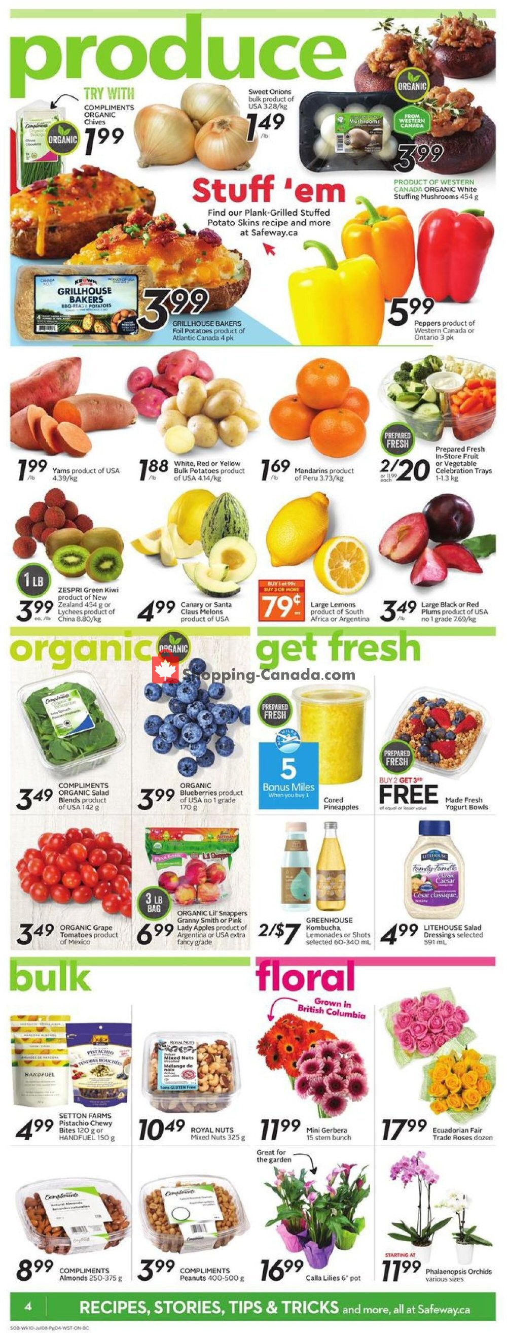 Safeway flyer from Thursday July 2, 2020 to Wednesday July 8, 2020 - page 7