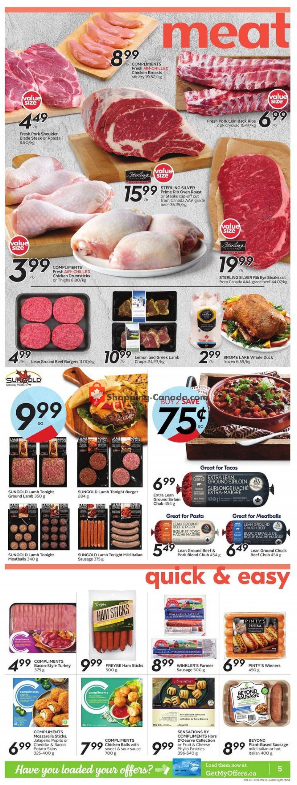 Safeway flyer from Thursday July 2, 2020 to Wednesday July 8, 2020 - page 8