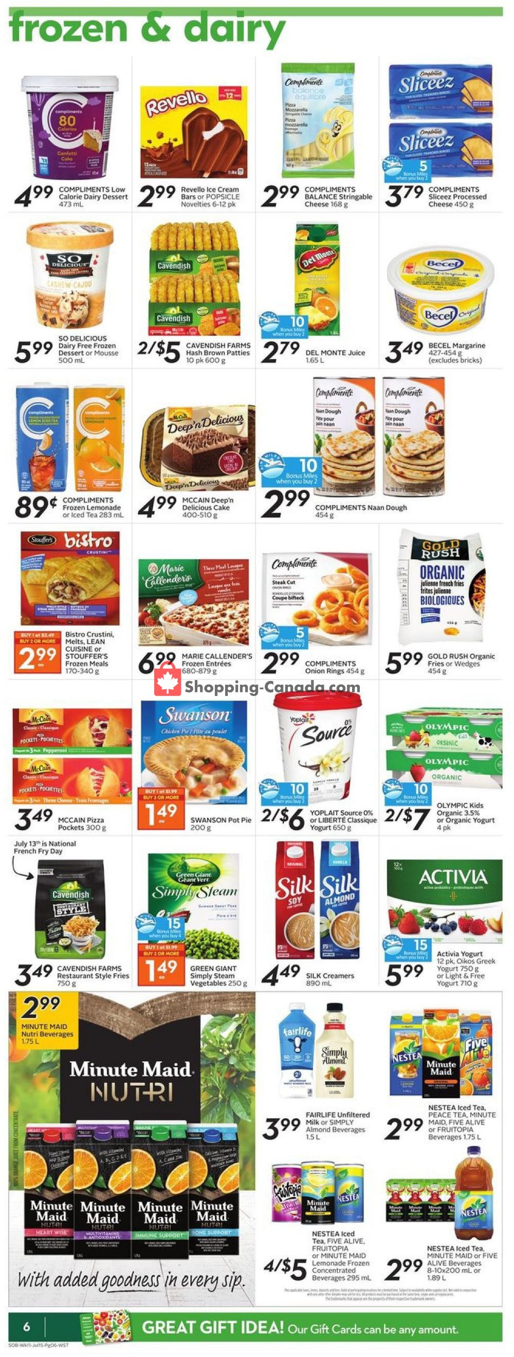Safeway flyer from Thursday July 9, 2020 to Wednesday July 15, 2020 - page 10