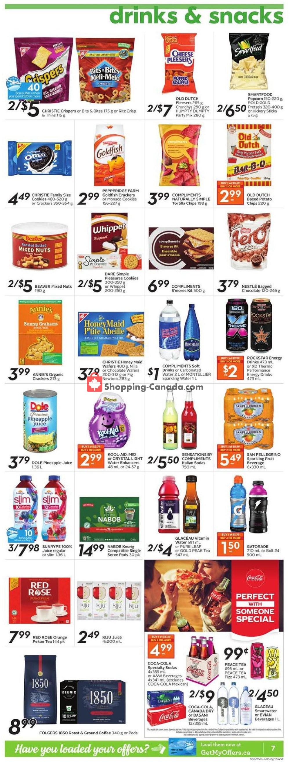 Safeway flyer from Thursday July 9, 2020 to Wednesday July 15, 2020 - page 13
