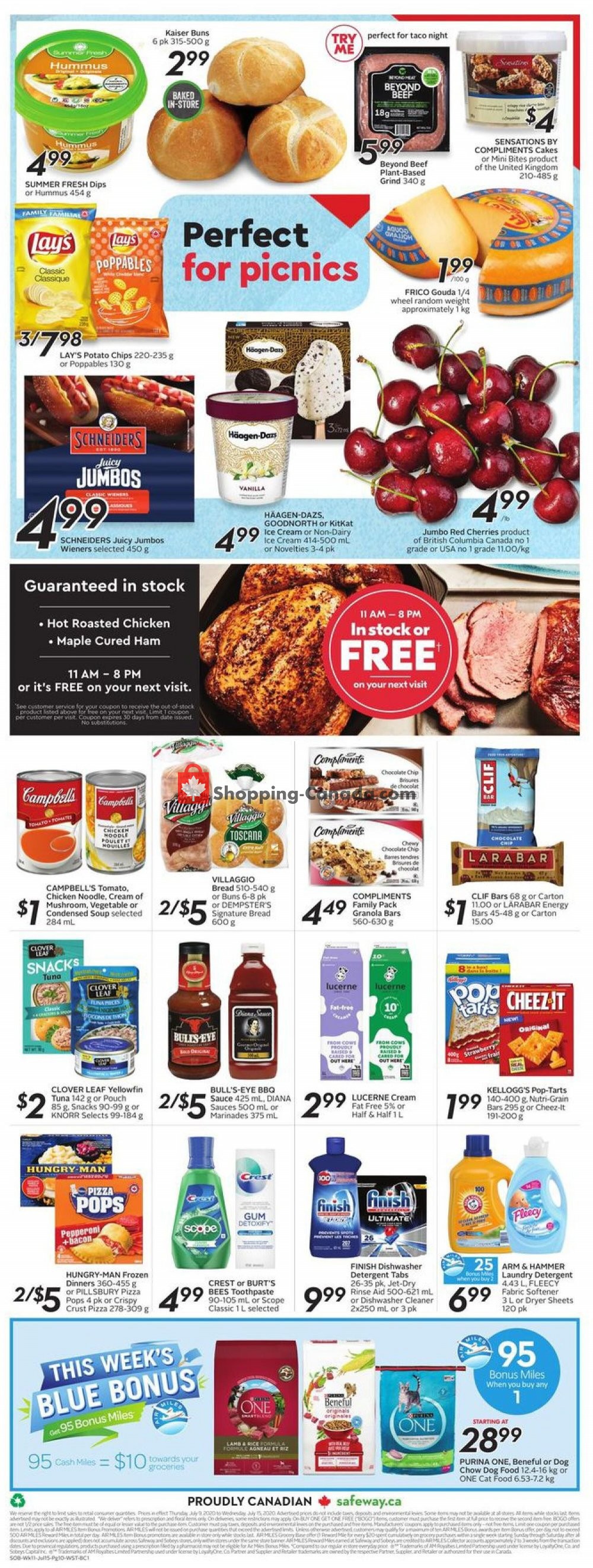 Safeway flyer from Thursday July 9, 2020 to Wednesday July 15, 2020 - page 16