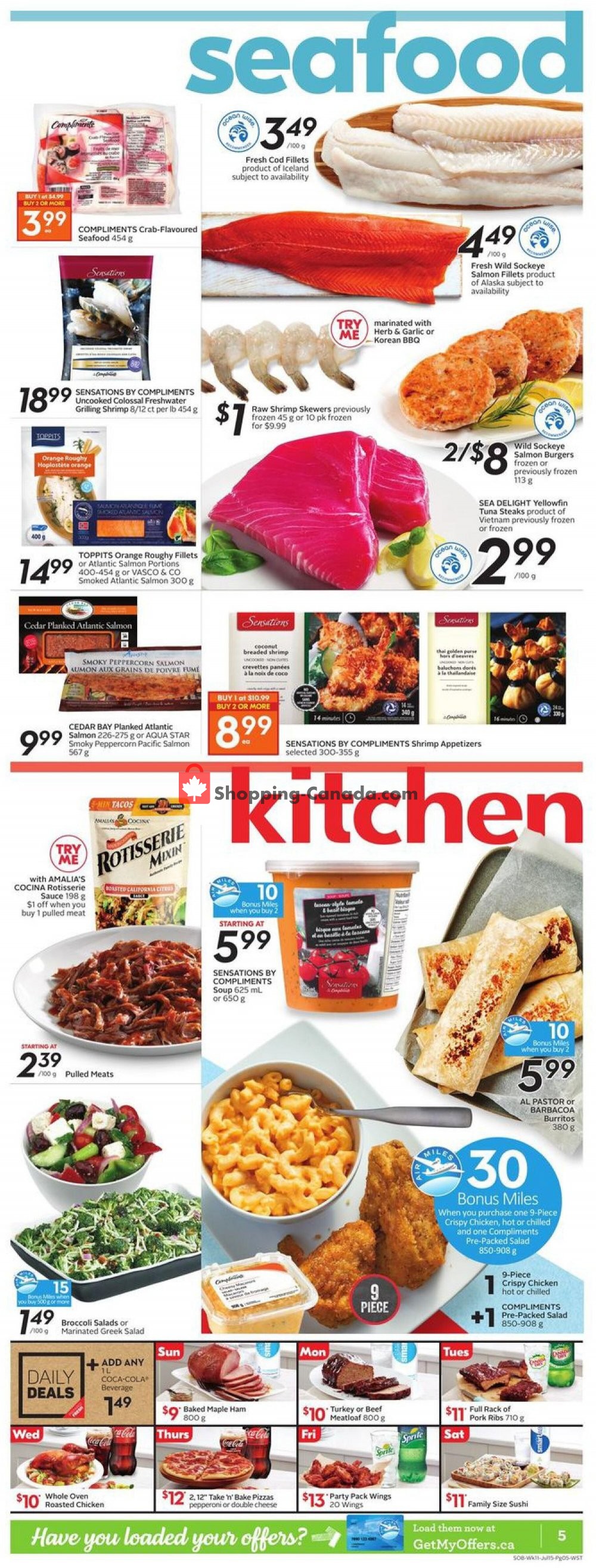 Safeway flyer from Thursday July 9, 2020 to Wednesday July 15, 2020 - page 8