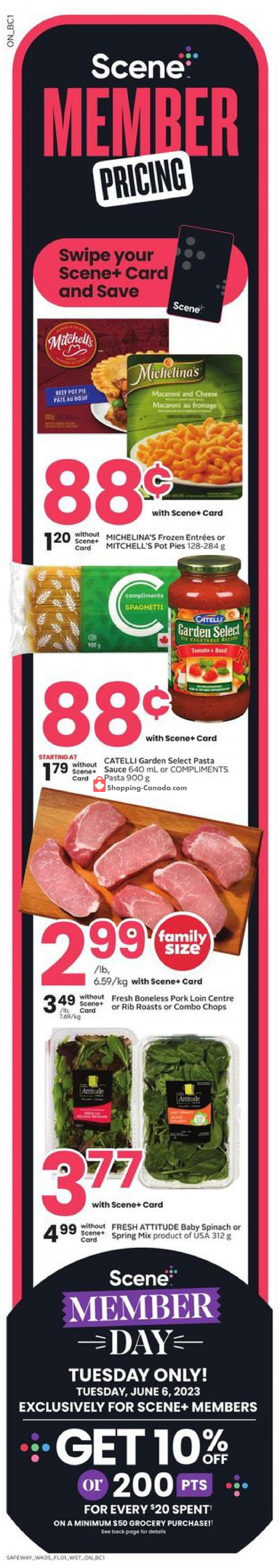 Safeway flyer from Thursday June 1, 2023 to Wednesday June 7, 2023 - page 3