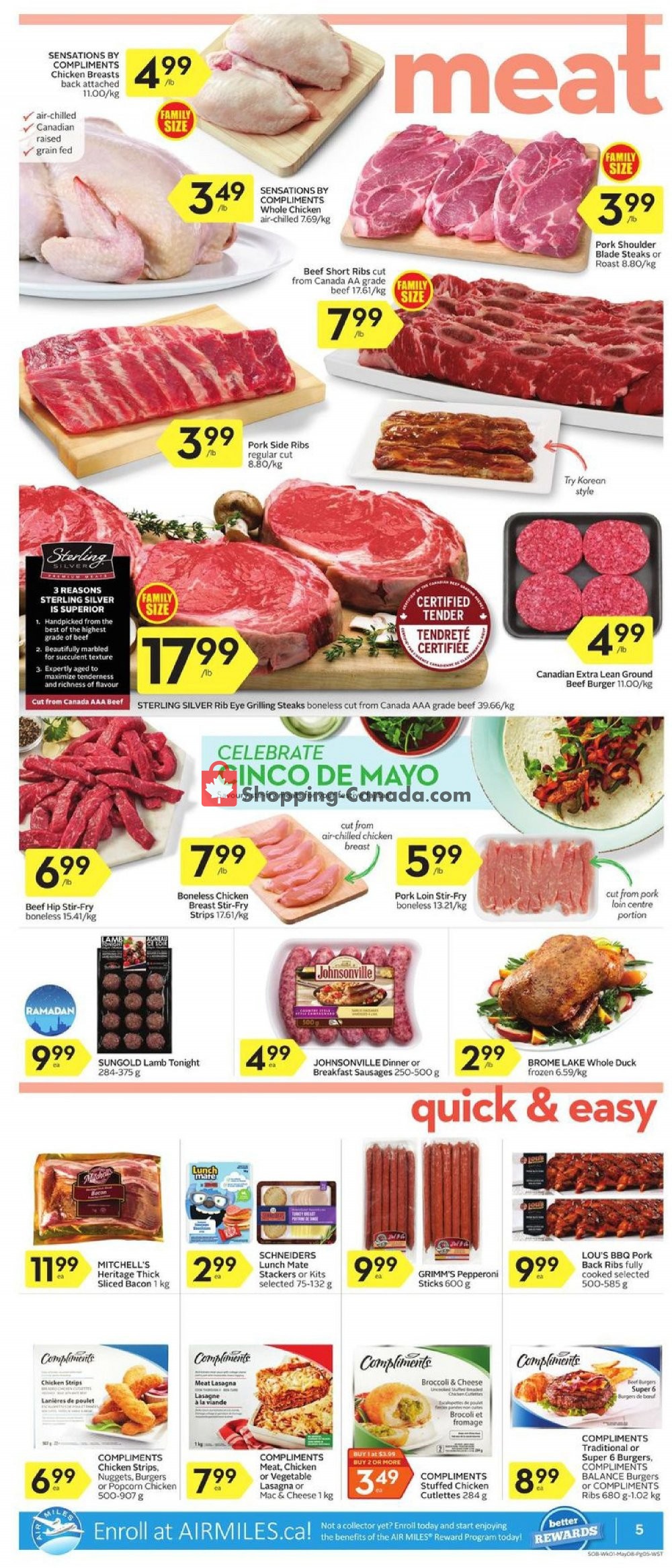 Safeway flyer from Thursday May 2, 2019 to Wednesday May 8, 2019 - page 7