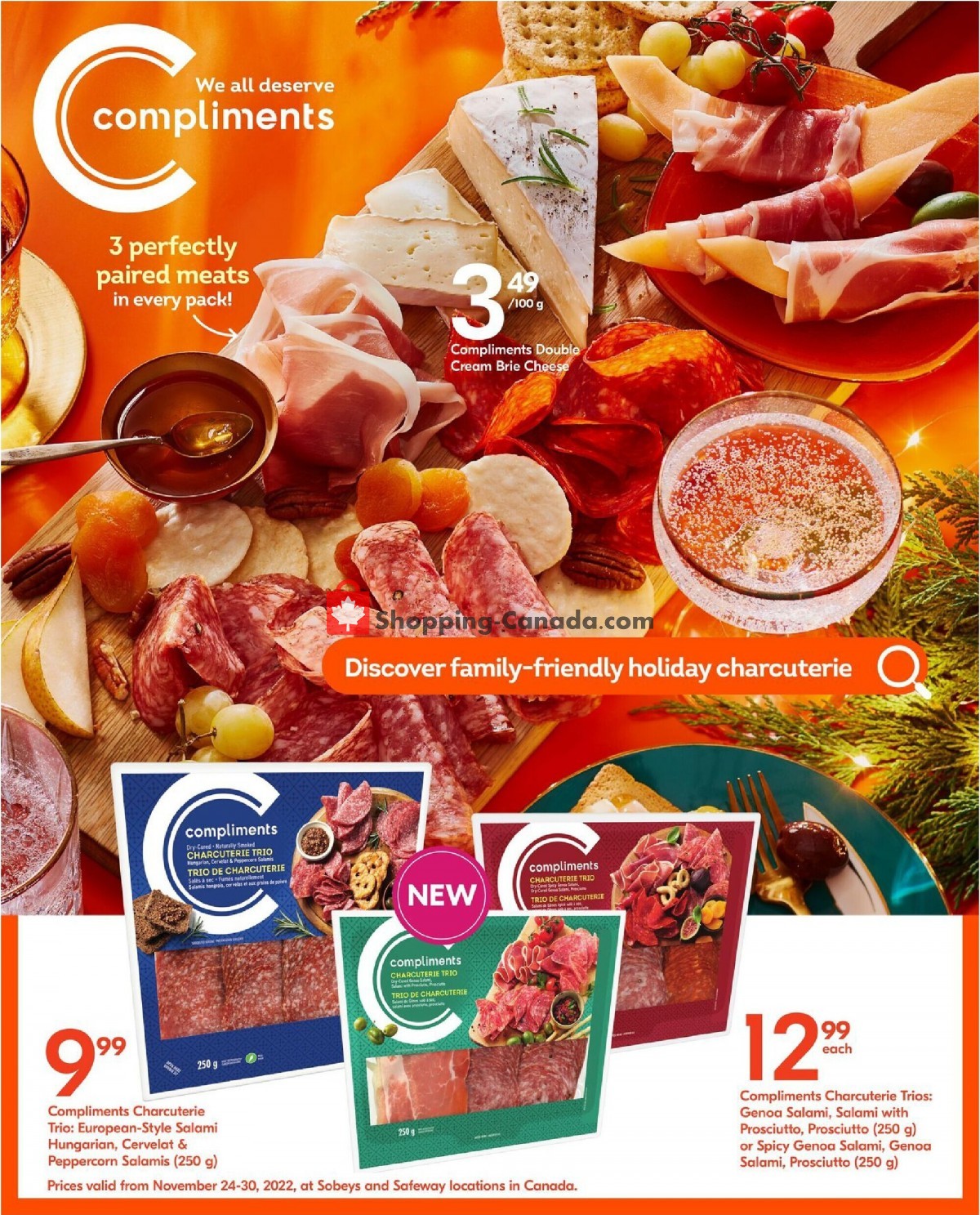 Safeway flyer from Thursday November 24, 2022 to Wednesday November 30, 2022 - page 11