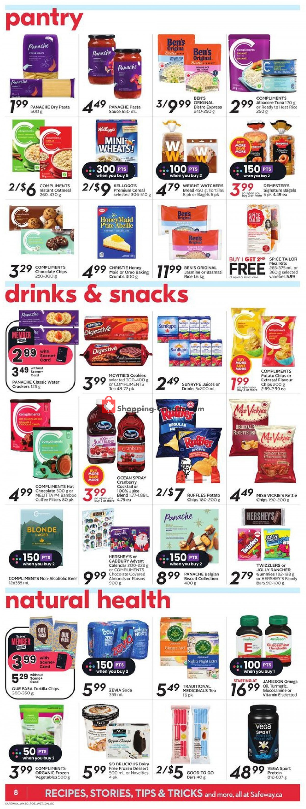 Safeway flyer from Thursday November 24, 2022 to Wednesday November 30, 2022 - page 12