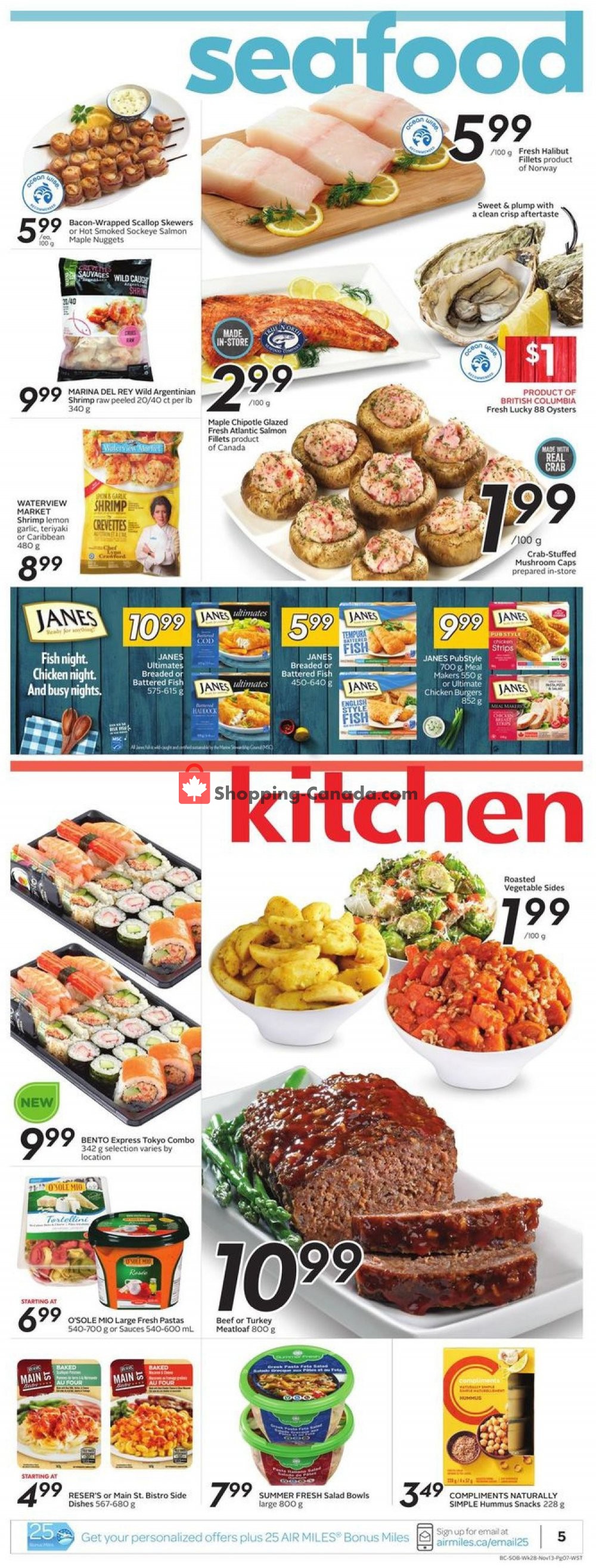 Safeway flyer from Thursday November 7, 2019 to Wednesday November 13, 2019 - page 5