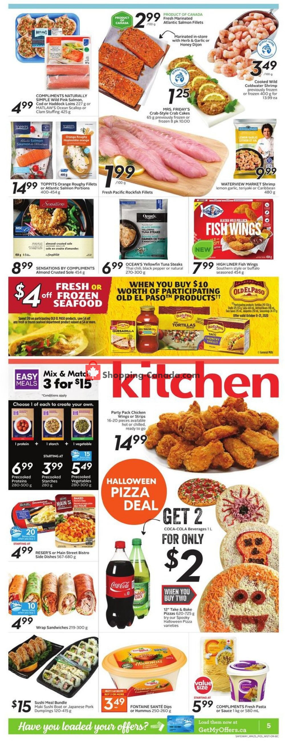 Safeway flyer from Thursday October 15, 2020 to Wednesday October 21, 2020 - page 7