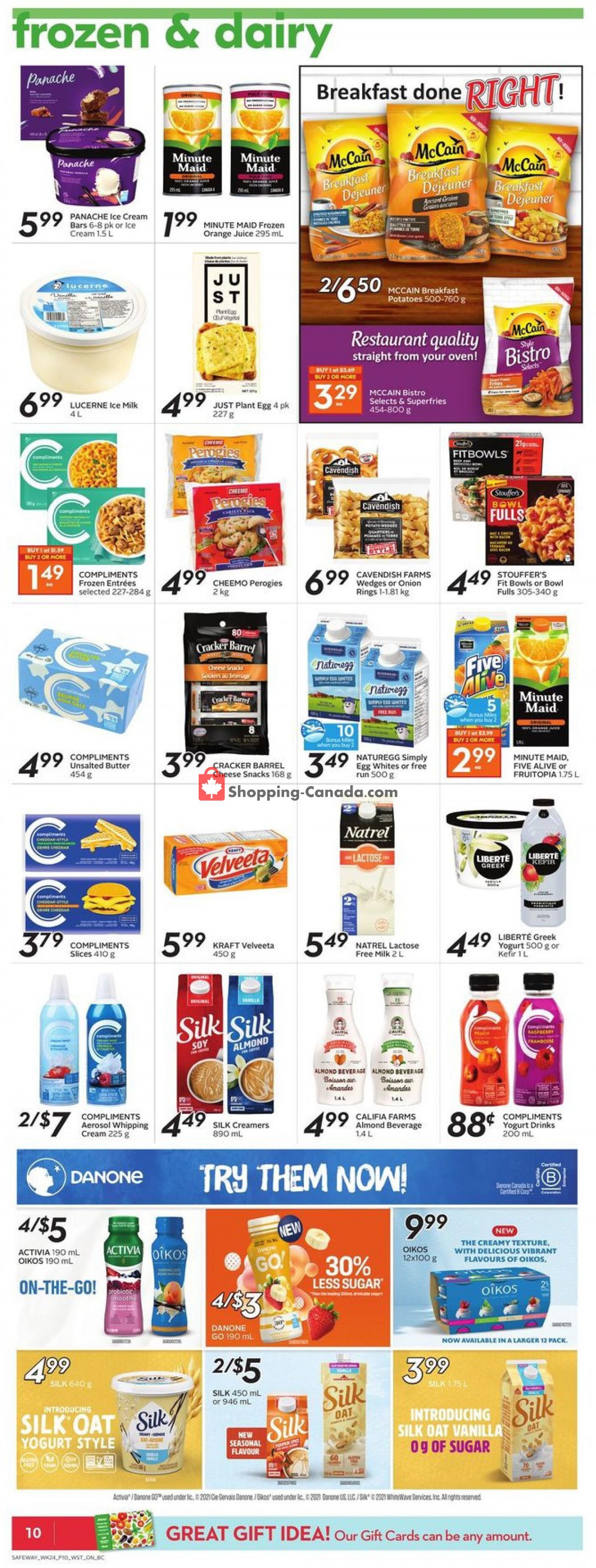 Safeway flyer from Thursday October 7, 2021 to Wednesday October 13, 2021 - page 14