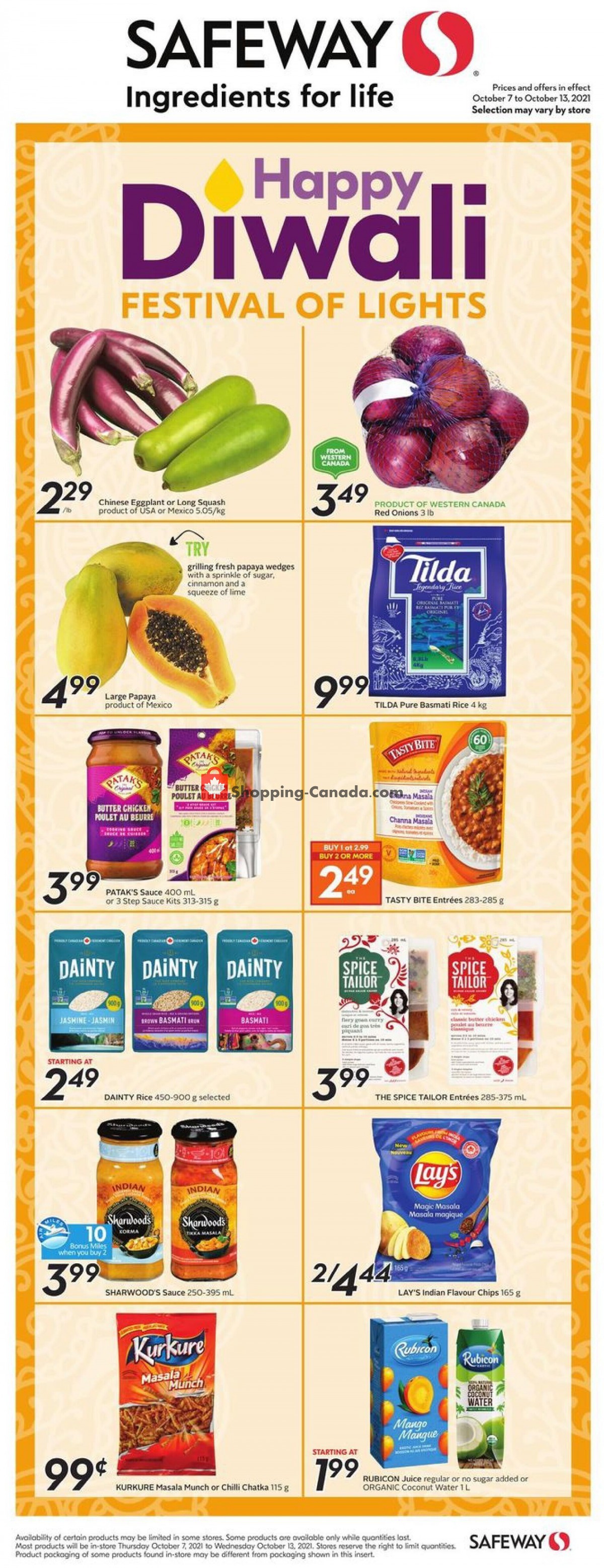 Safeway flyer from Thursday October 7, 2021 to Wednesday October 13, 2021 - page 18