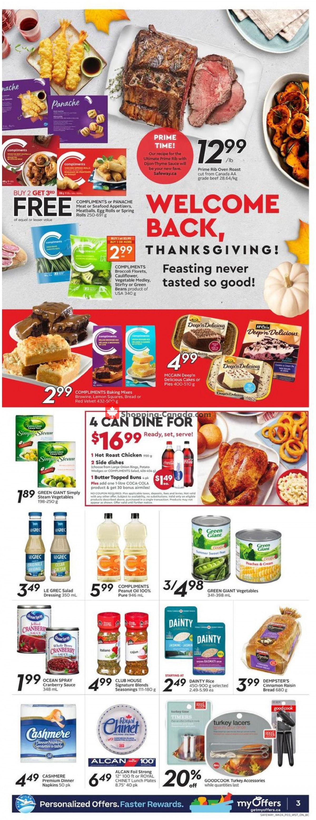 Safeway flyer from Thursday October 7, 2021 to Wednesday October 13, 2021 - page 6