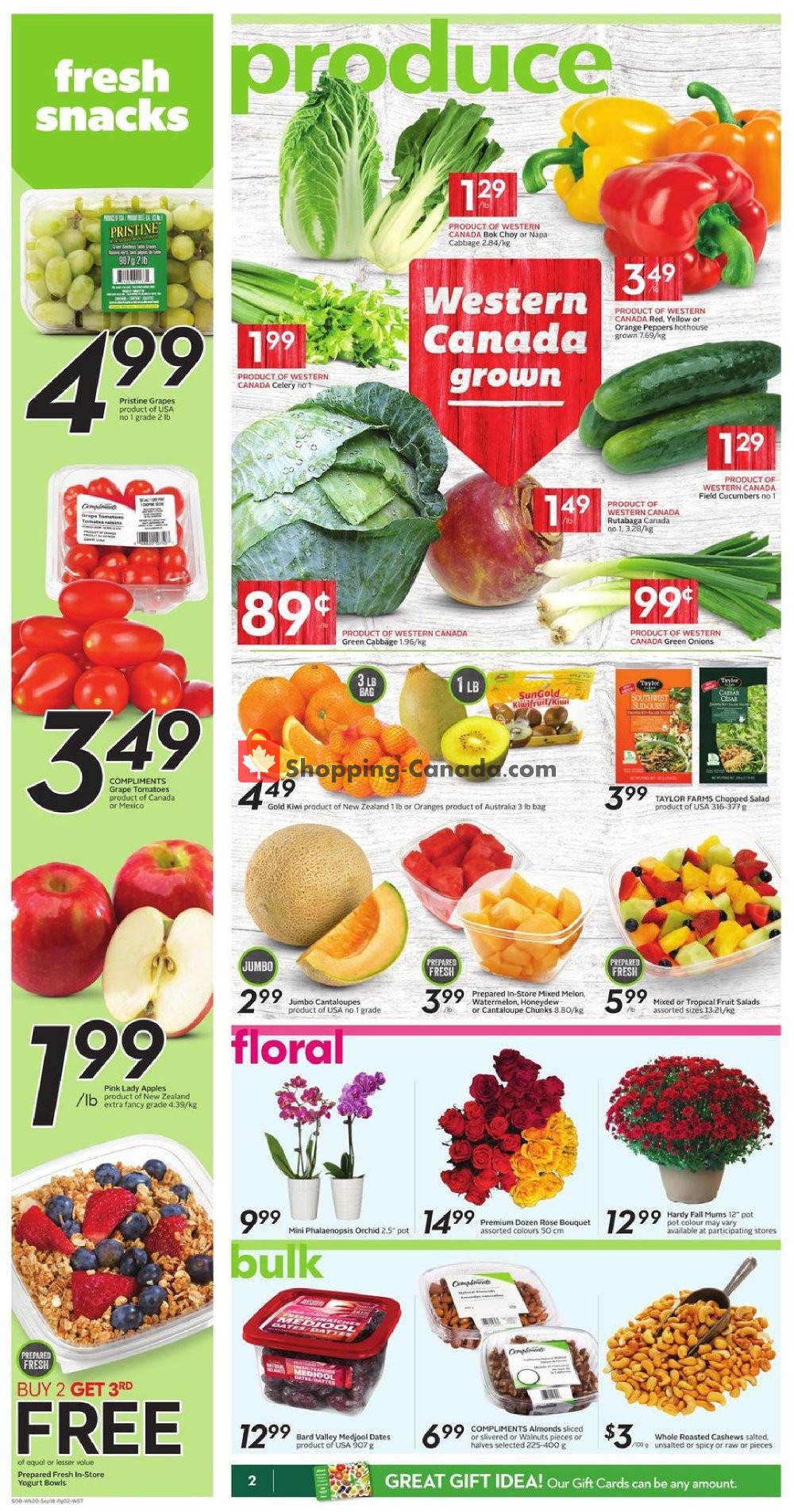 Safeway flyer from Thursday September 12, 2019 to Wednesday September 18, 2019 - page 2