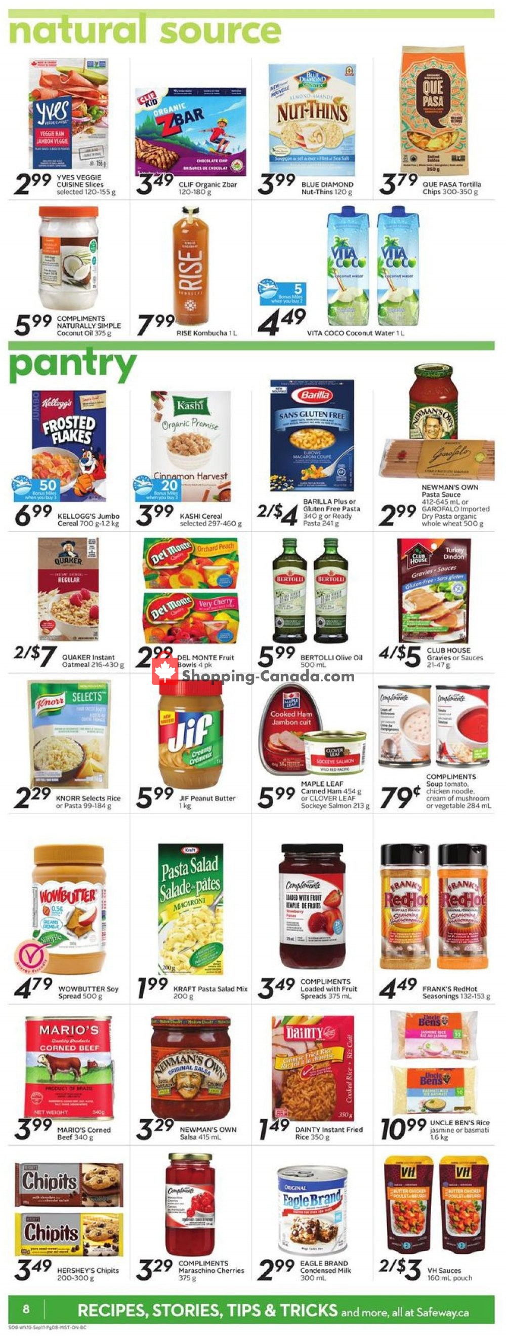 Safeway flyer from Thursday September 5, 2019 to Wednesday September 11, 2019 - page 11