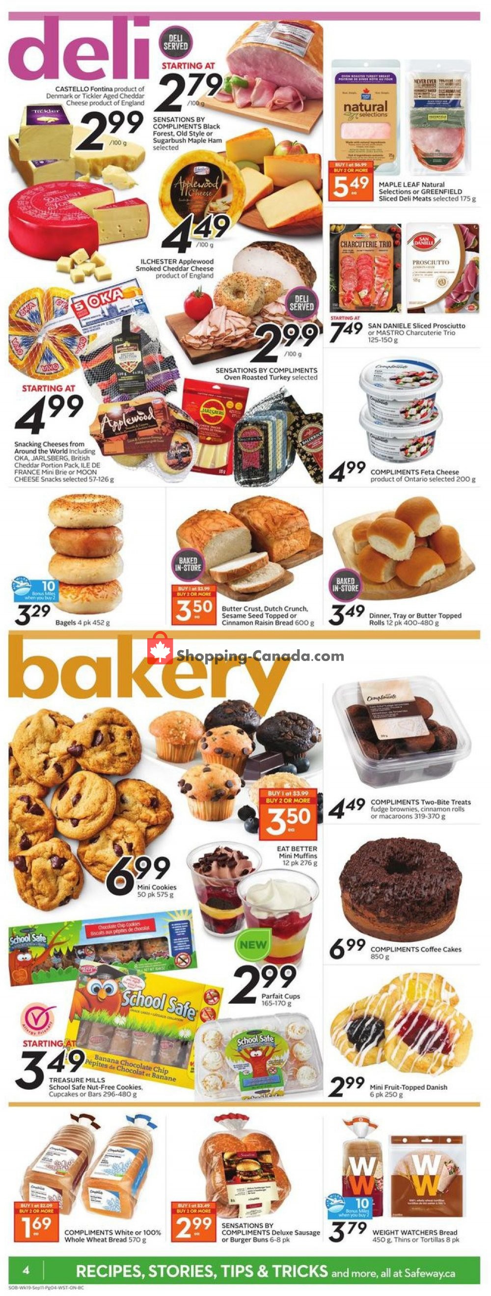 Safeway flyer from Thursday September 5, 2019 to Wednesday September 11, 2019 - page 6