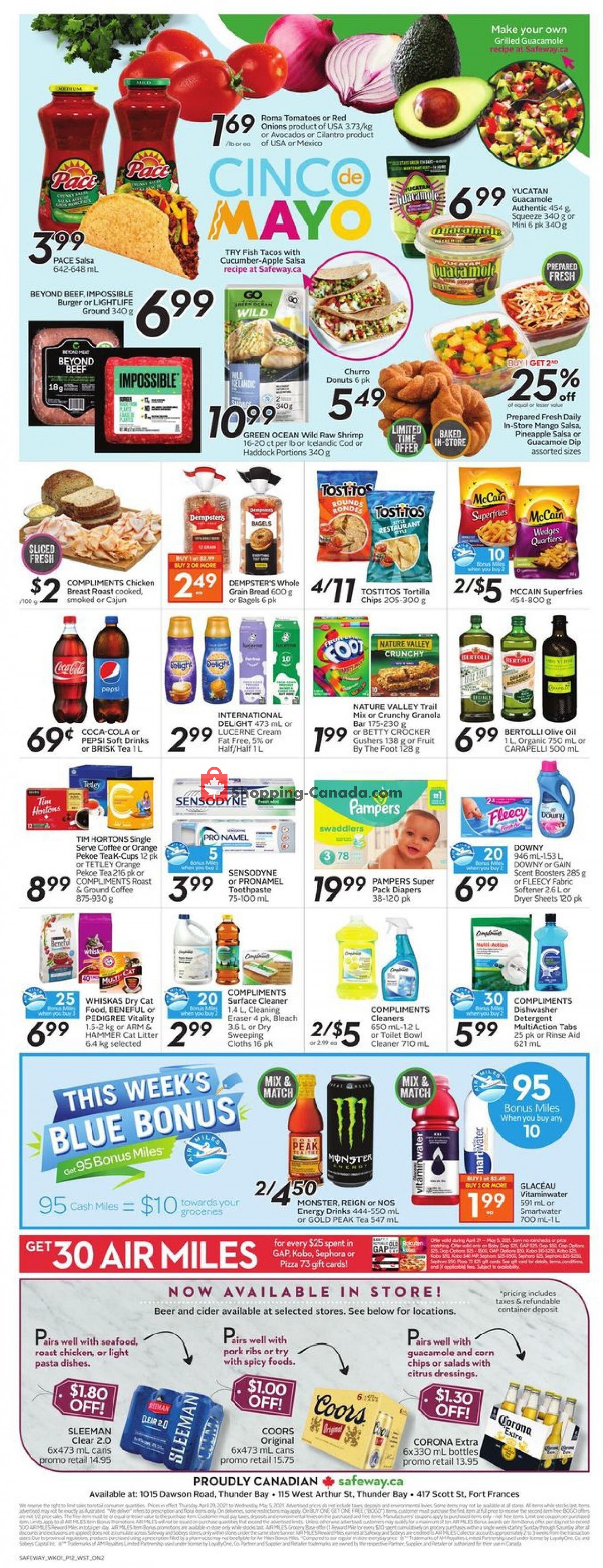 Safeway flyer from Thursday April 29, 2021 to Wednesday May 5, 2021 - page 16