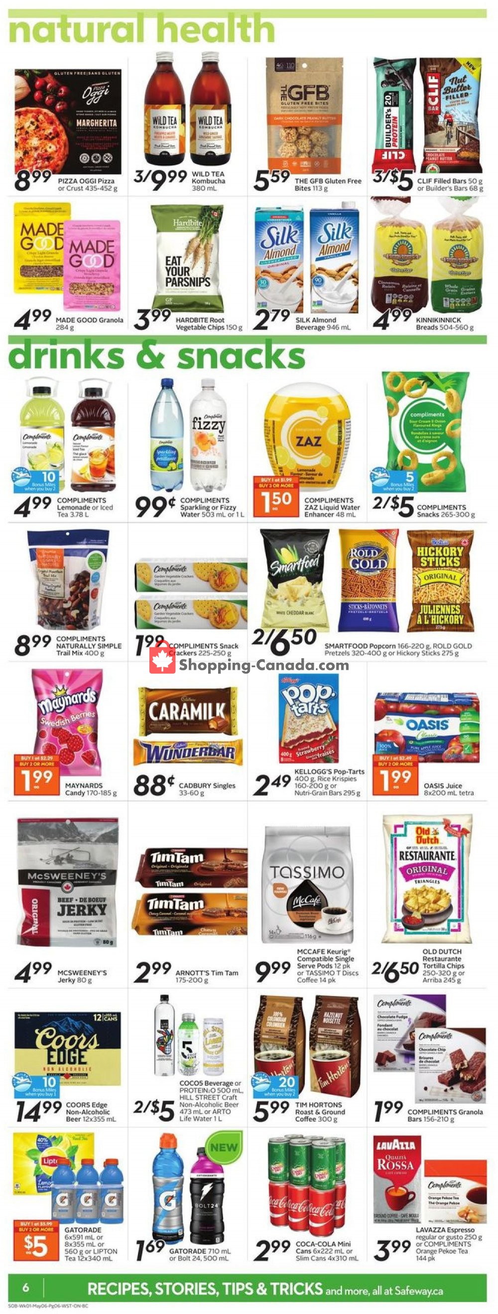 Safeway flyer from Thursday April 30, 2020 to Wednesday May 6, 2020 - page 12