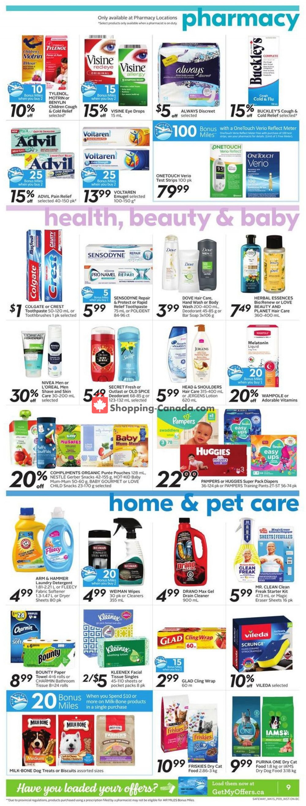 Safeway flyer from Thursday August 6, 2020 to Wednesday August 12, 2020 - page 16