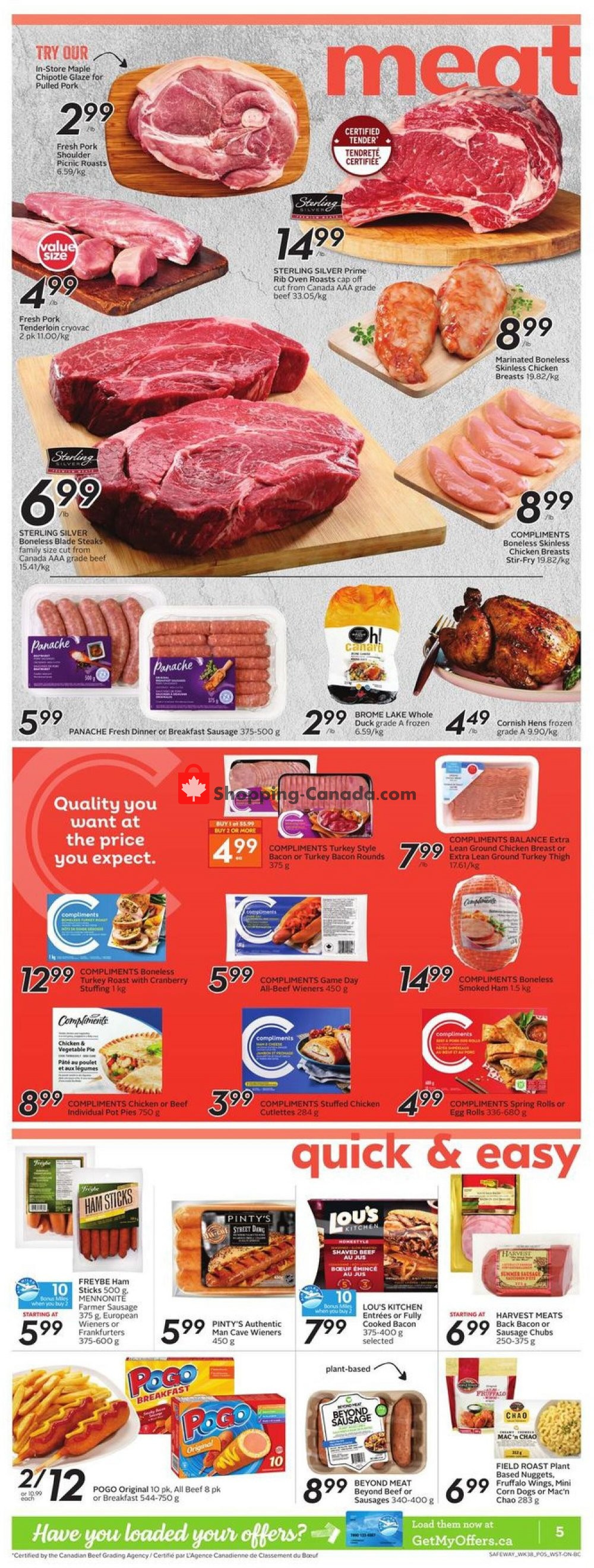 Safeway flyer from Thursday January 14, 2021 to Wednesday January 20, 2021 - page 9