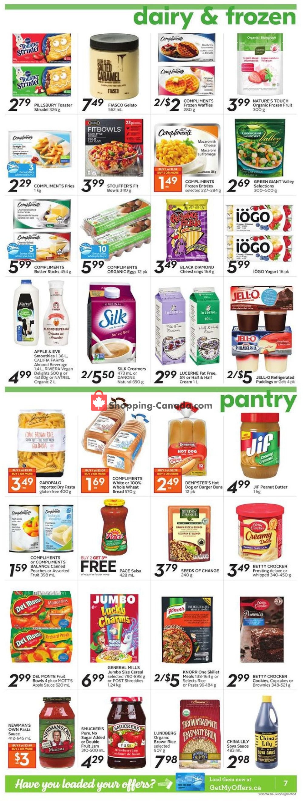 Safeway Canada, flyer (Special Offer ON) January 16 January 22