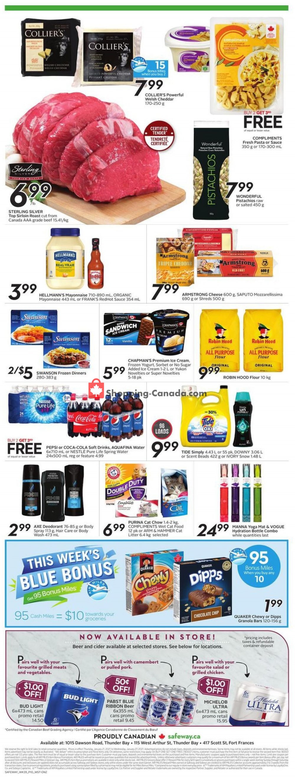 Safeway flyer from Thursday January 21, 2021 to Wednesday January 27, 2021 - page 15