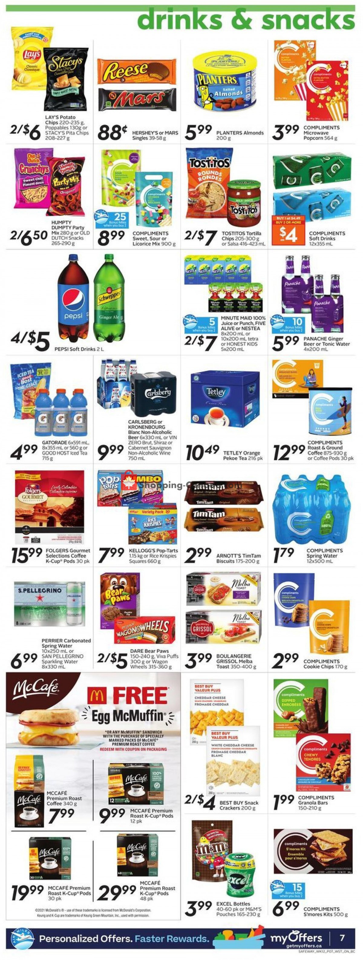 Safeway flyer from Thursday July 15, 2021 to Wednesday July 21, 2021 - page 9