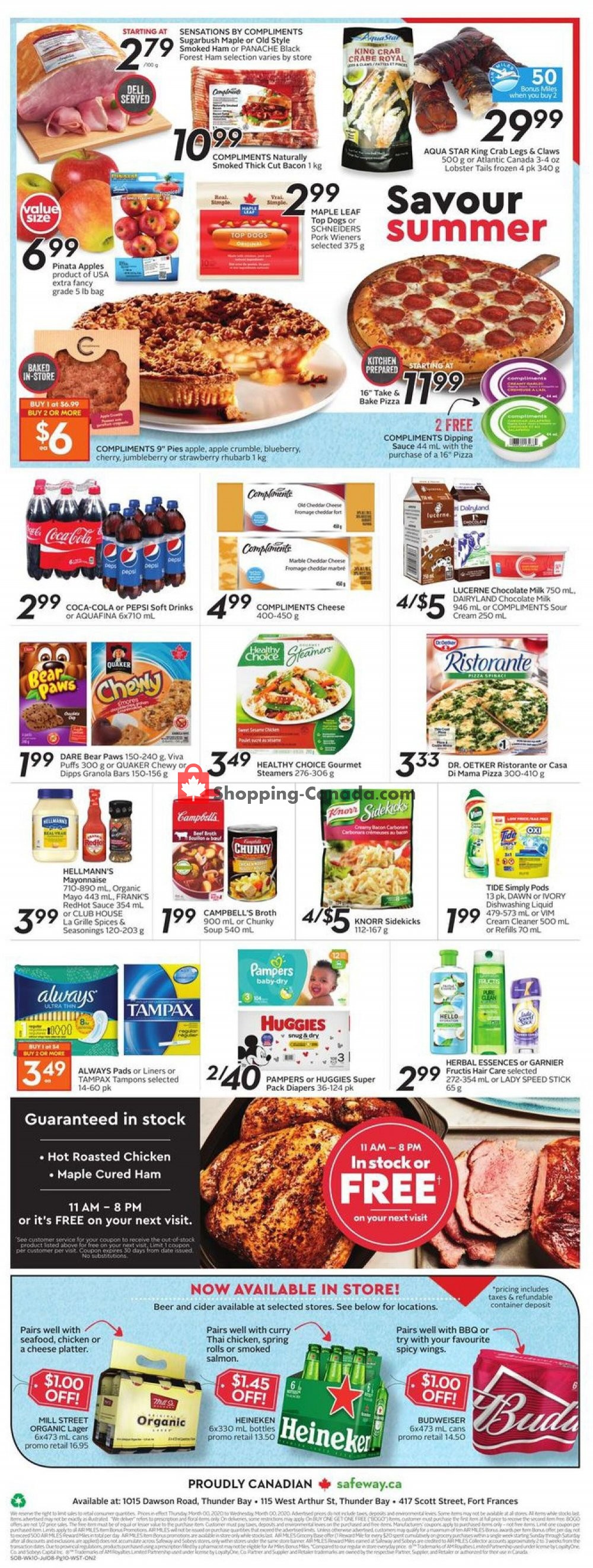 Safeway flyer from Thursday July 2, 2020 to Wednesday July 8, 2020 - page 16