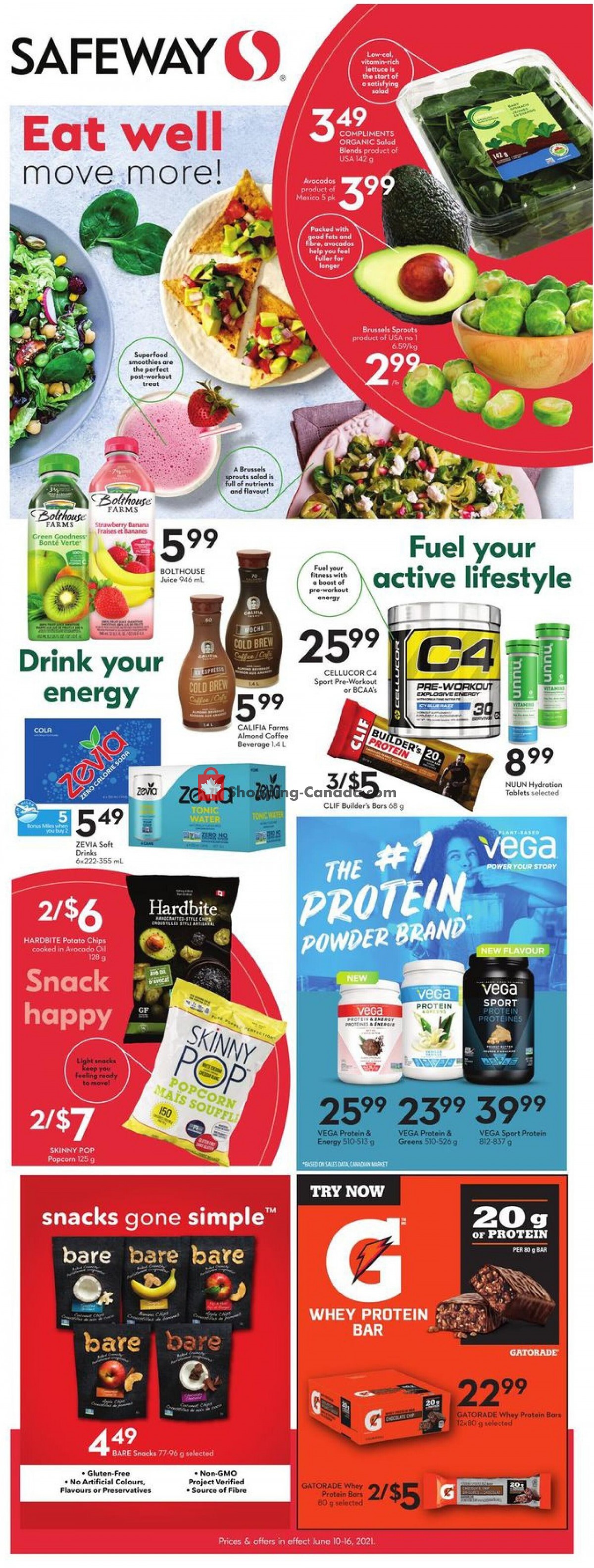 Safeway flyer from Thursday June 10, 2021 to Wednesday June 16, 2021 - page 16