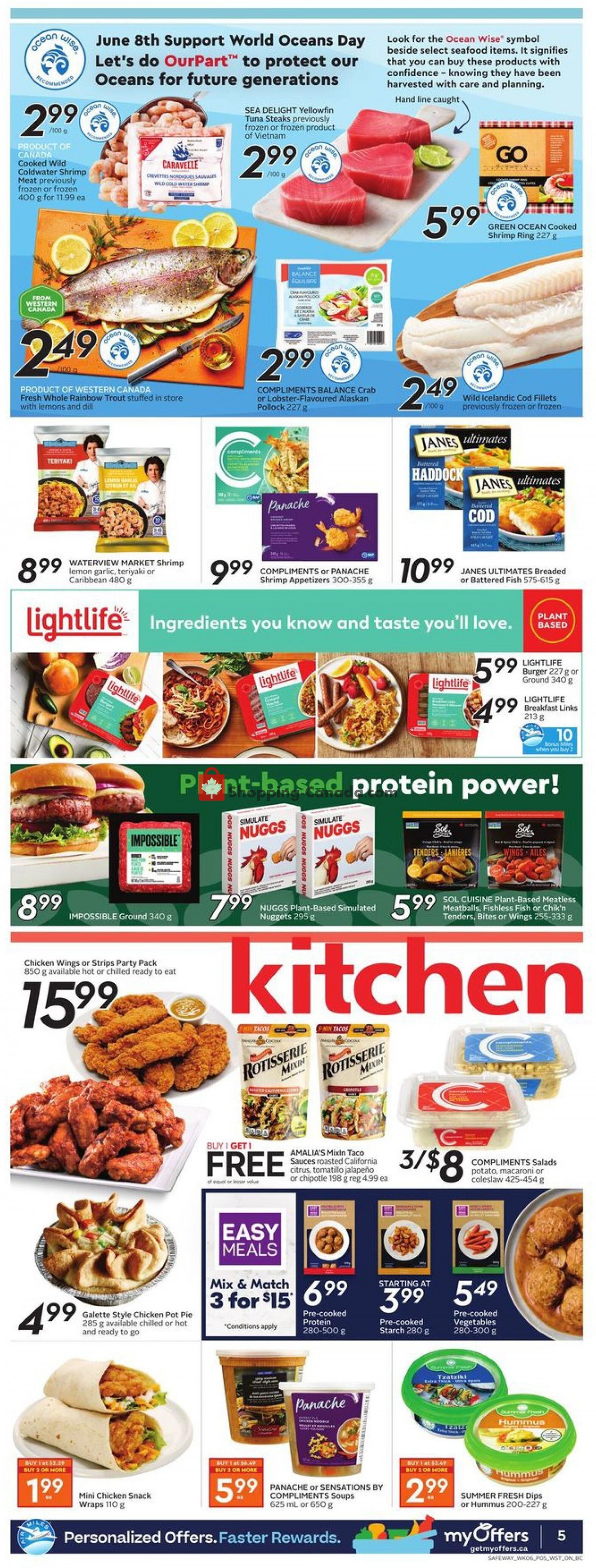 Safeway flyer from Thursday June 3, 2021 to Wednesday June 9, 2021 - page 8