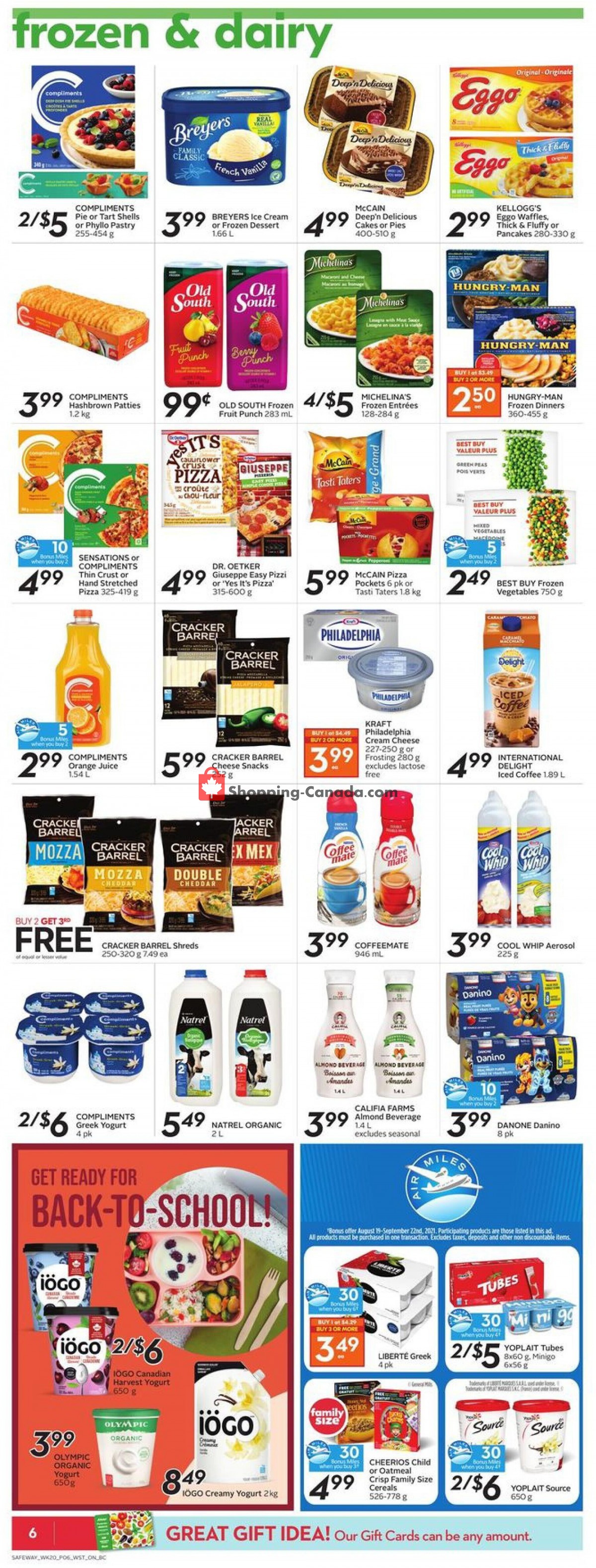 Safeway flyer from Thursday September 9, 2021 to Wednesday September 15, 2021 - page 10